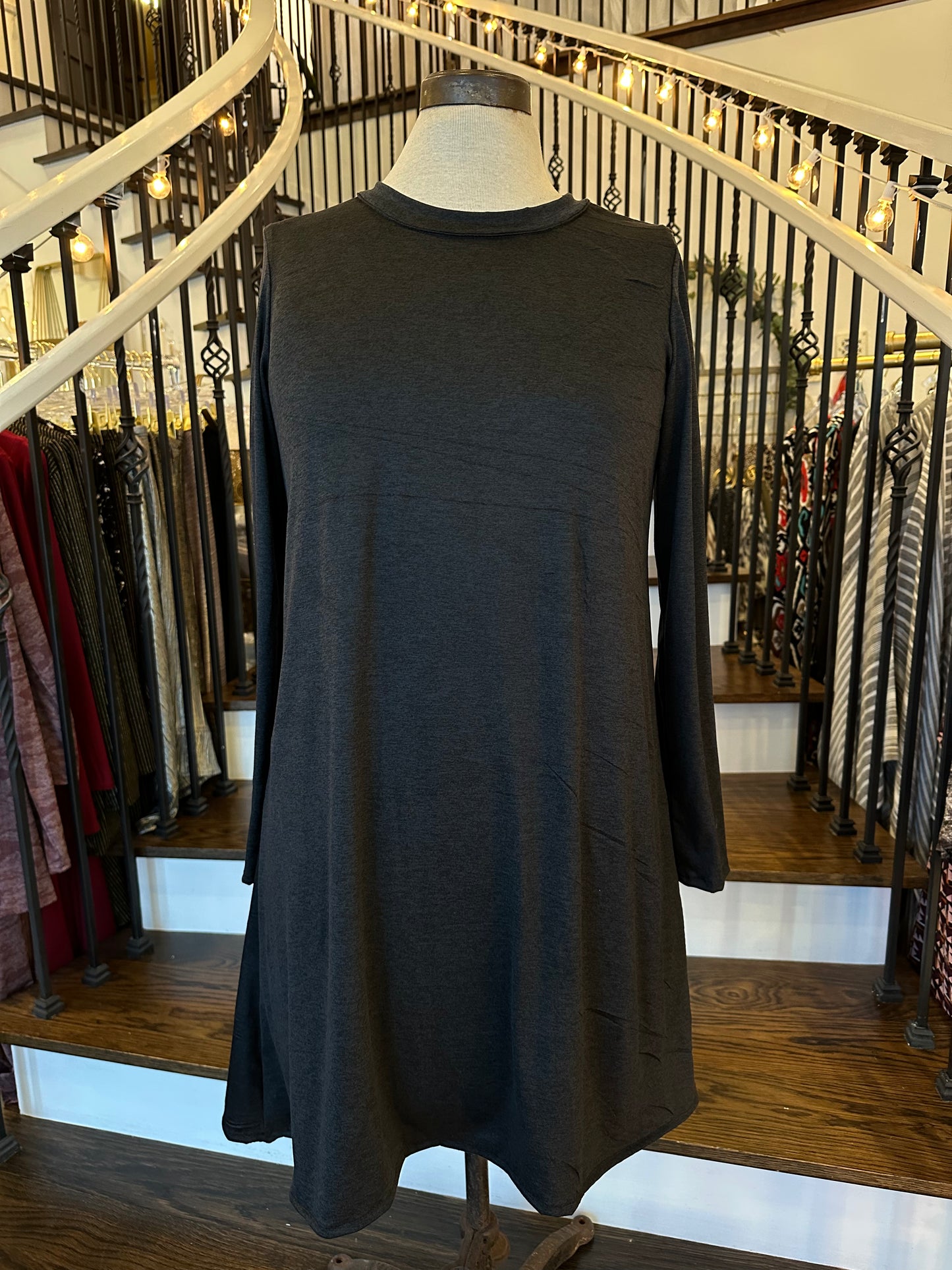 MC Everyday Active Tunic - Black Performance Jersey