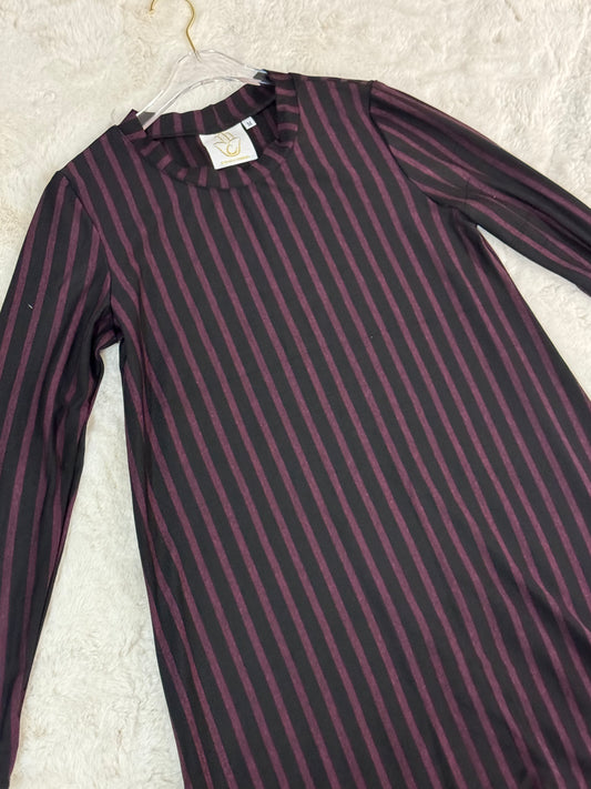 MC Everyday Tunic - Plum and Black