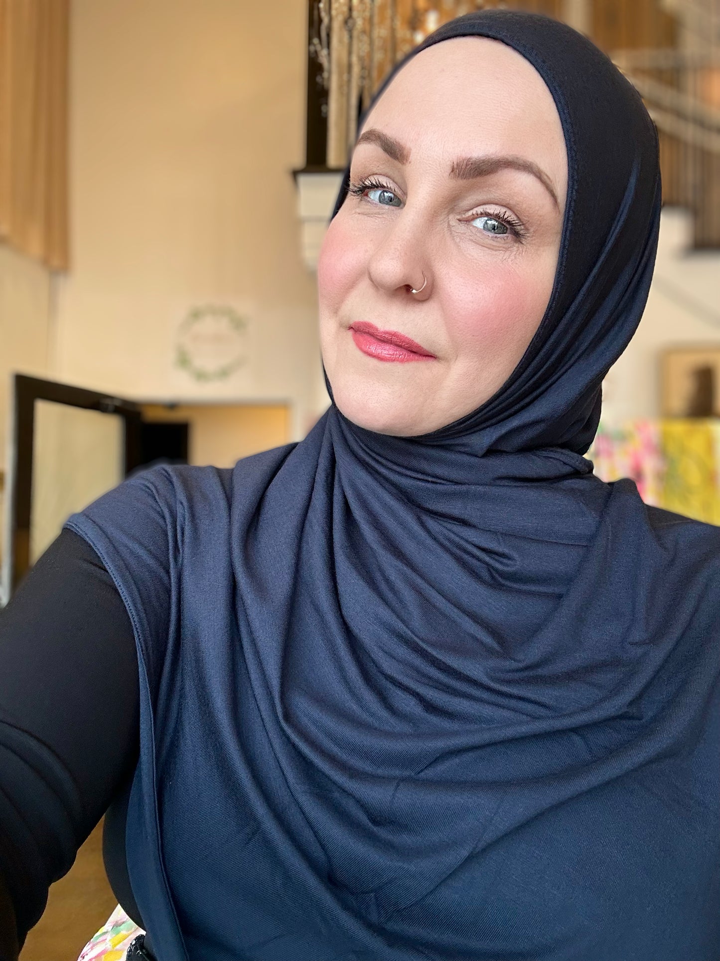 Jersey Hijab: Darkest Midnight