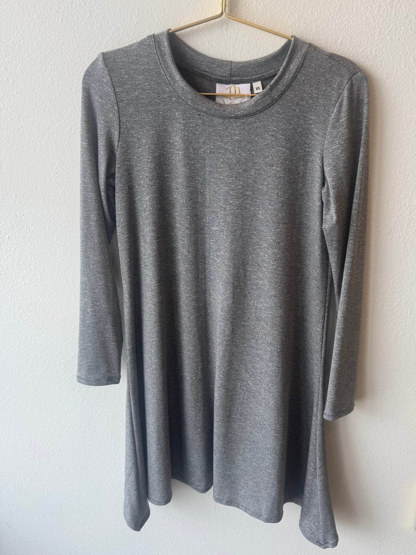 MC Everyday Active Tunic - Marbled Charcoal Grey