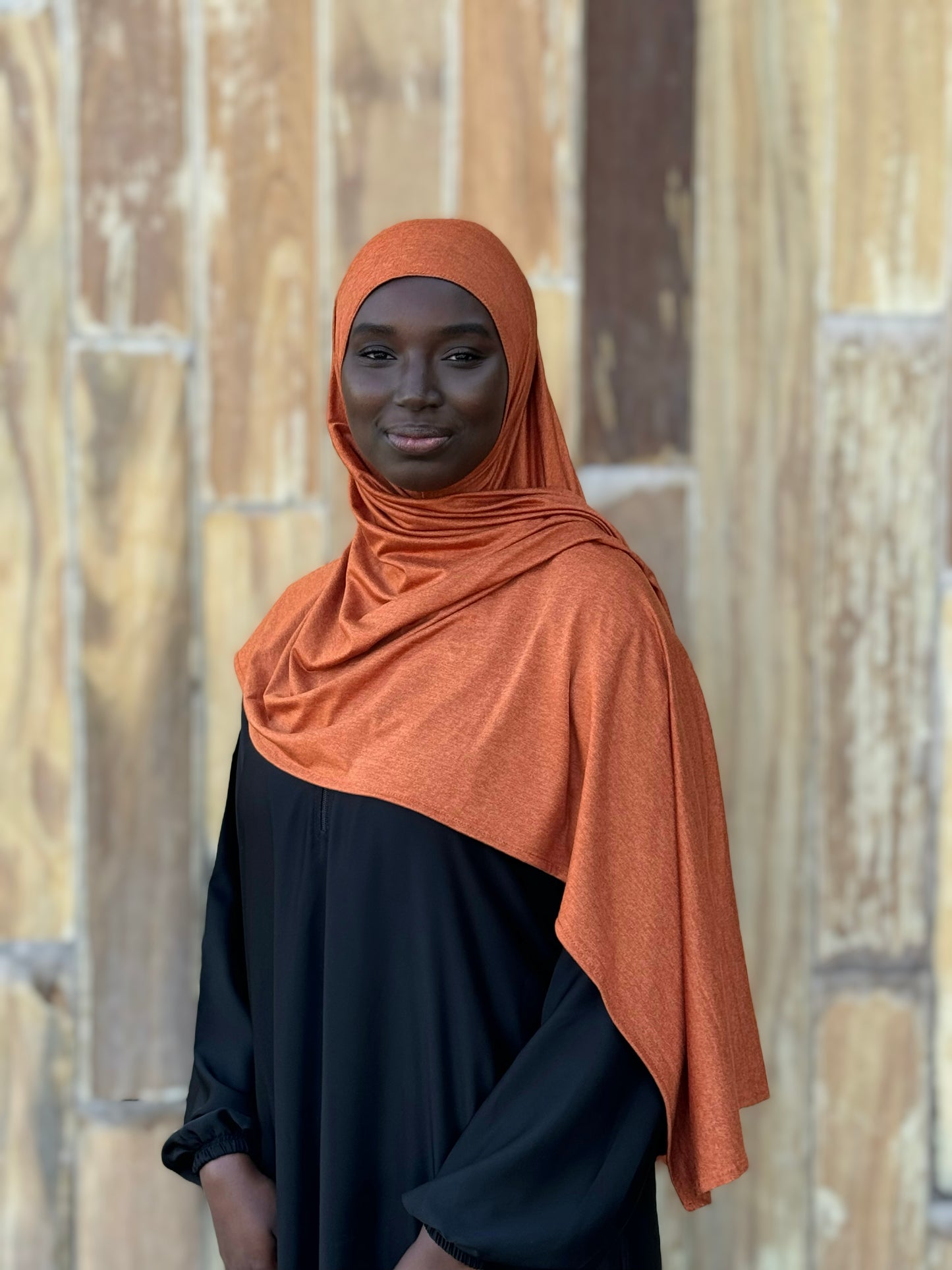 Performance Jersey Hijab: Pumpkin Spice