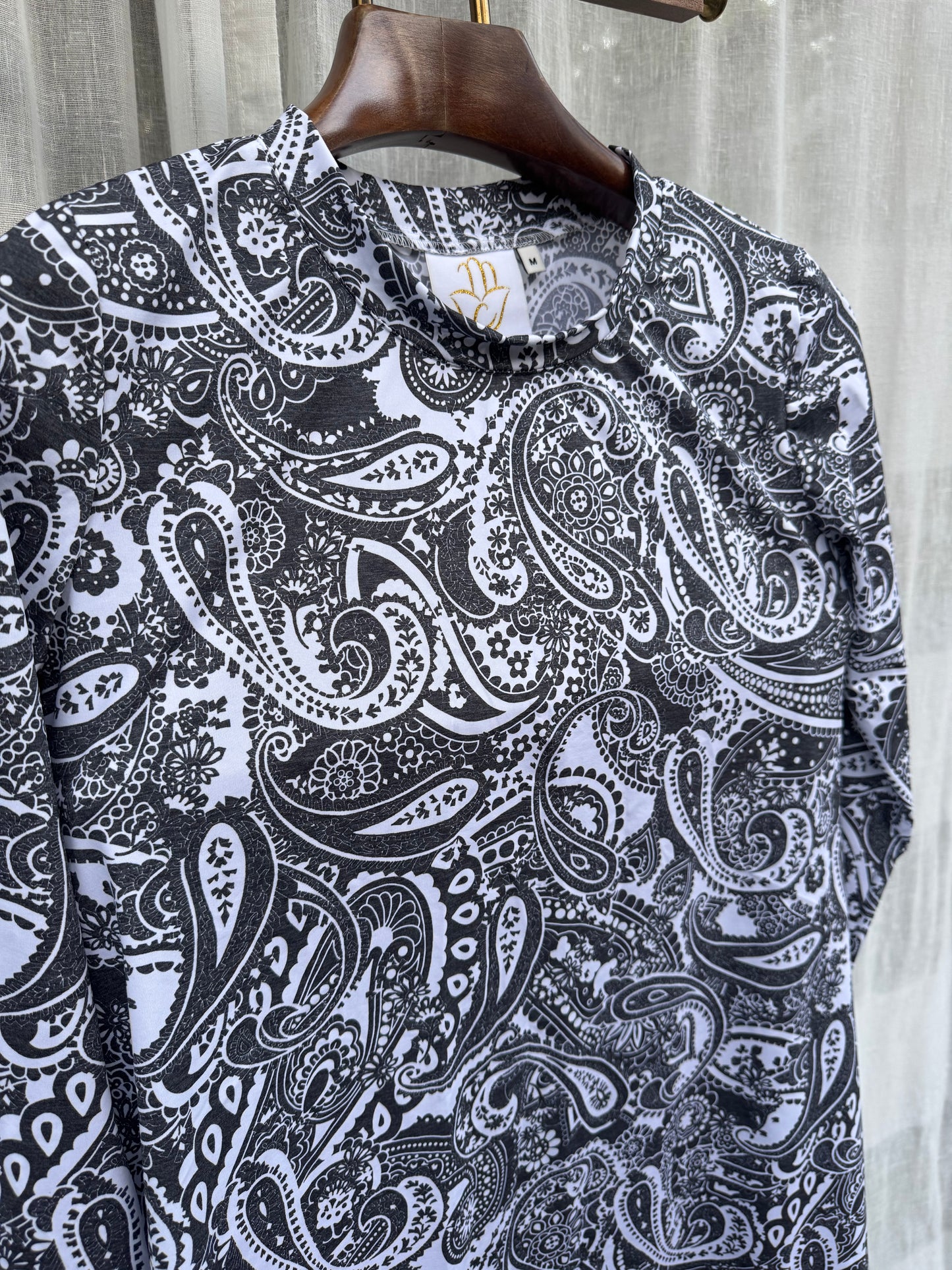 MC Everyday Active Tunic - Paisley Noir