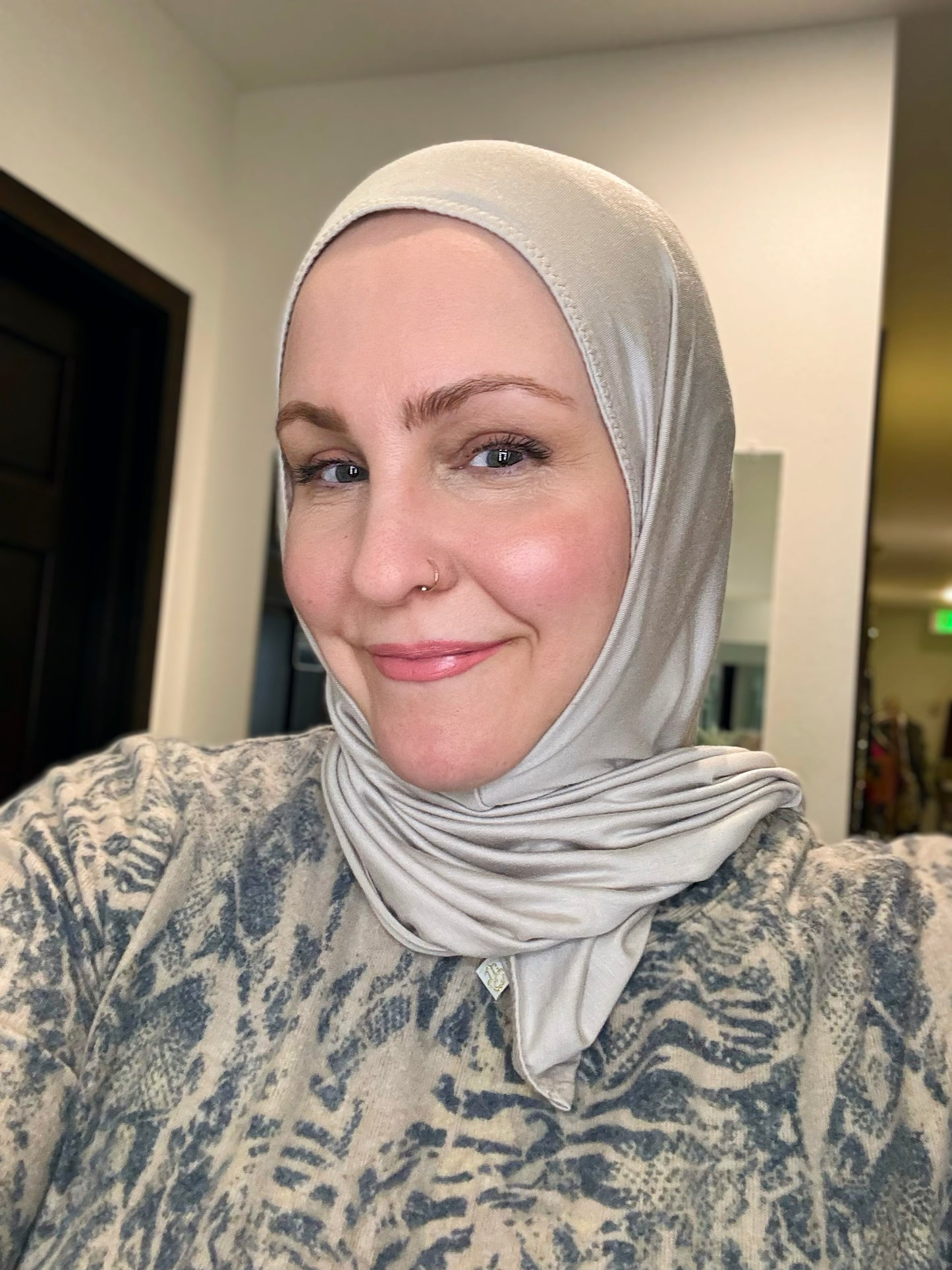 Jersey Hijab: Pewter Moon