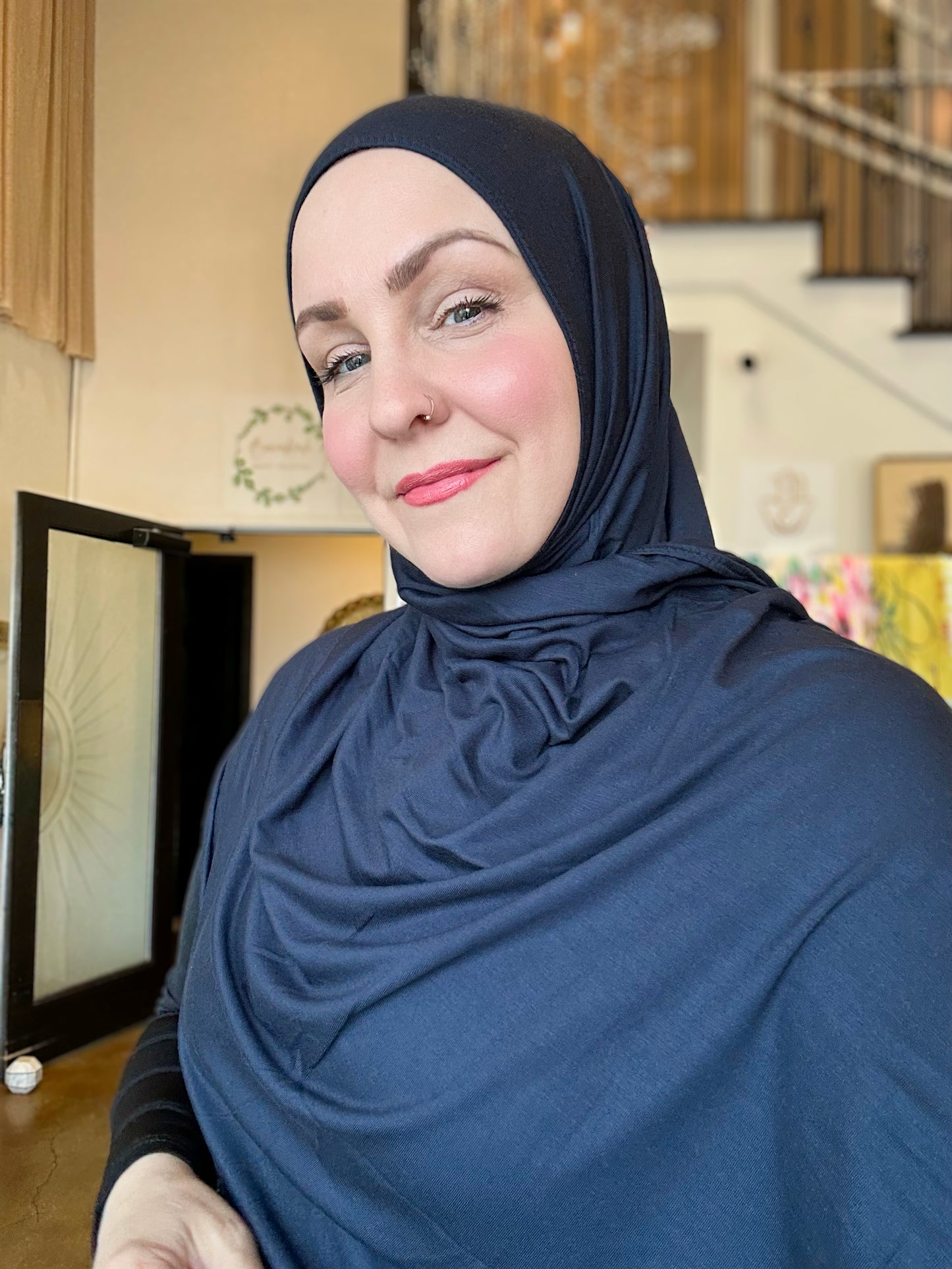 Jersey Hijab: Darkest Midnight