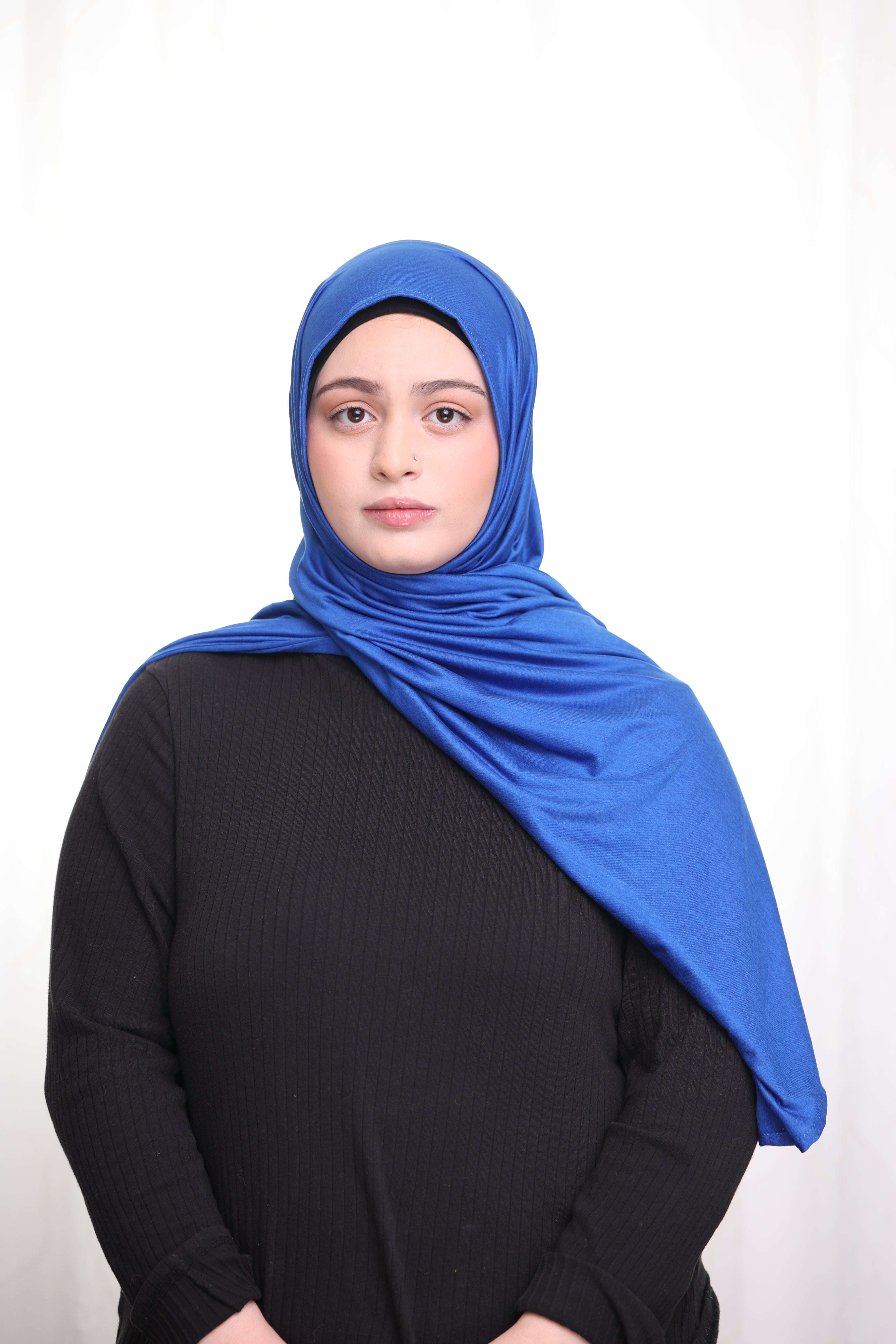 cobalt blue hijab