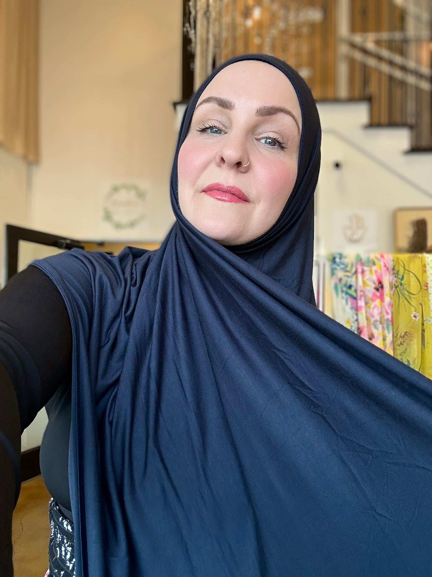 Jersey Hijab: Darkest Midnight