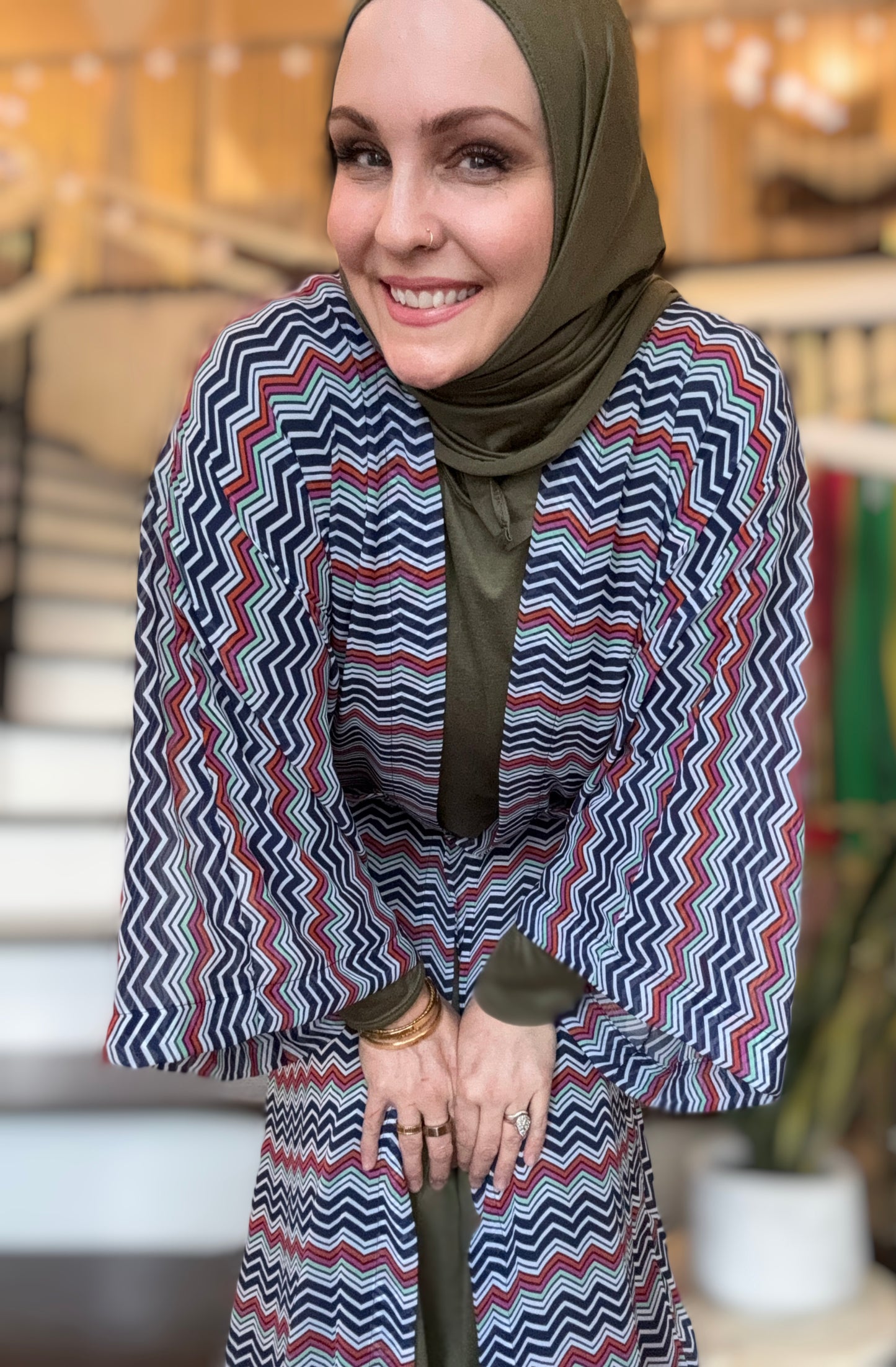 Signature MC Kimono: Aruba Waves