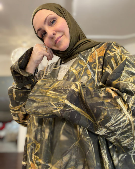 Power Silhouette Abaya - Wild Terrain