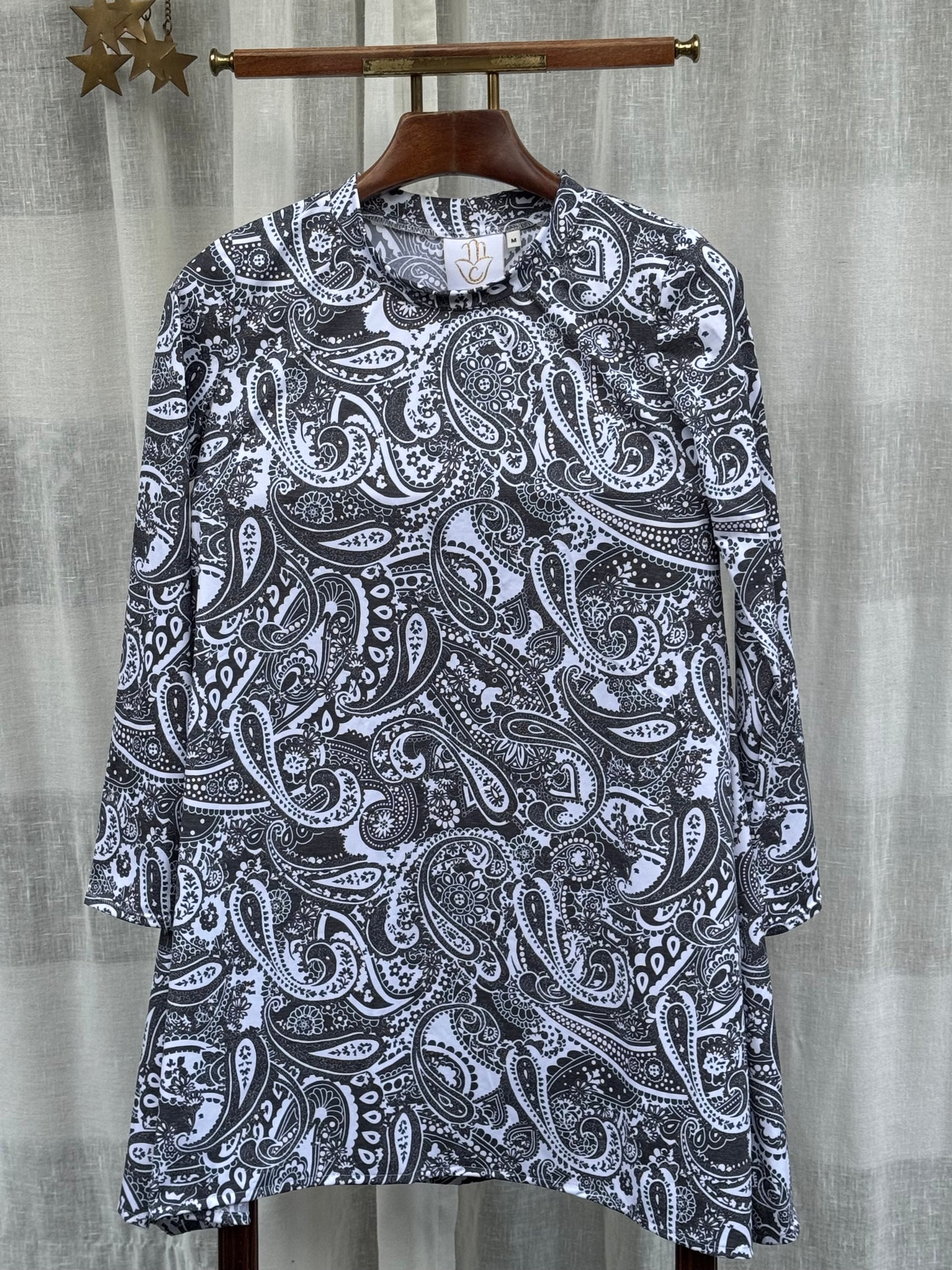 MC Everyday Active Tunic - Paisley Noir