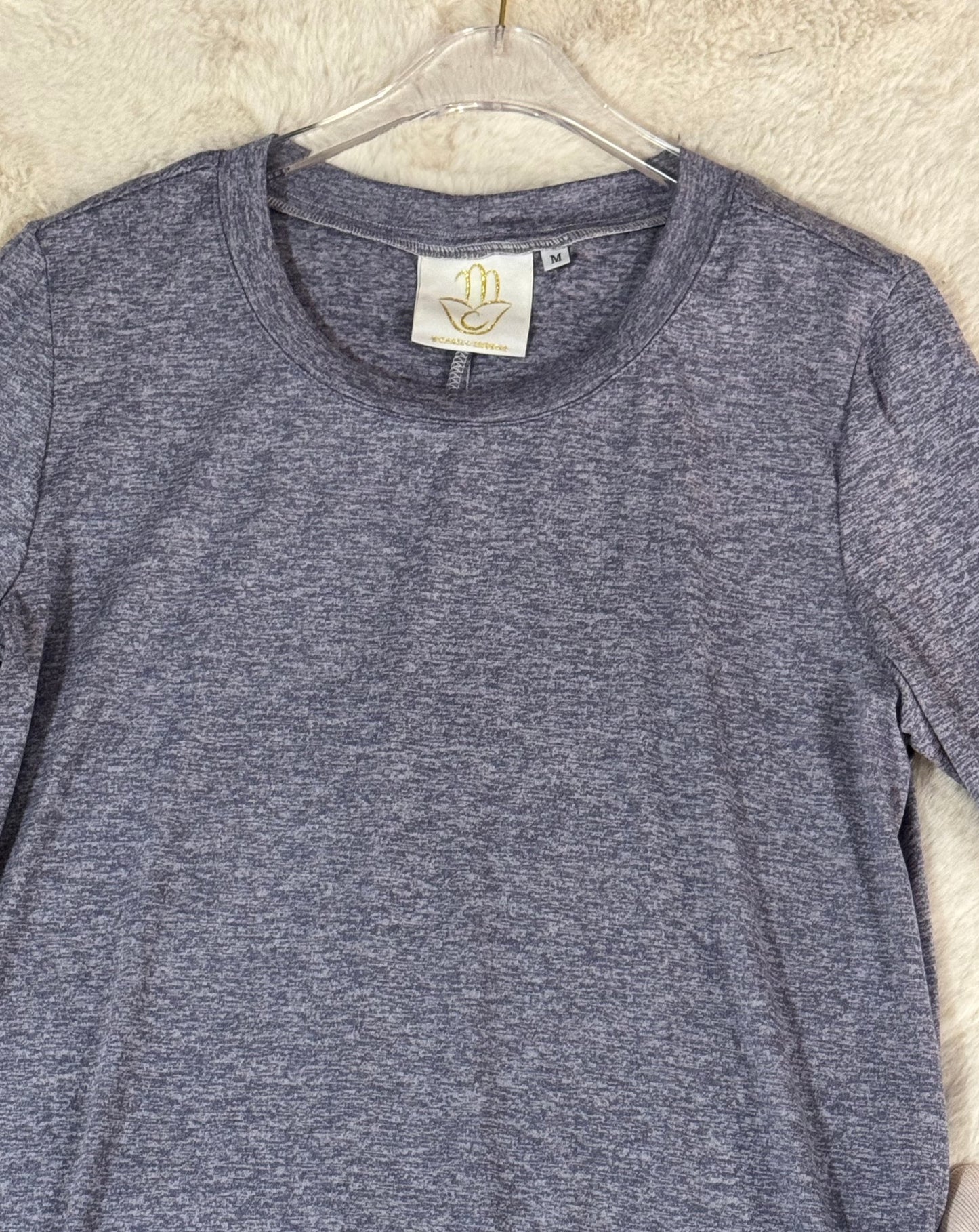 MC Essential Tunic - Lavender Grey Performance Jersey