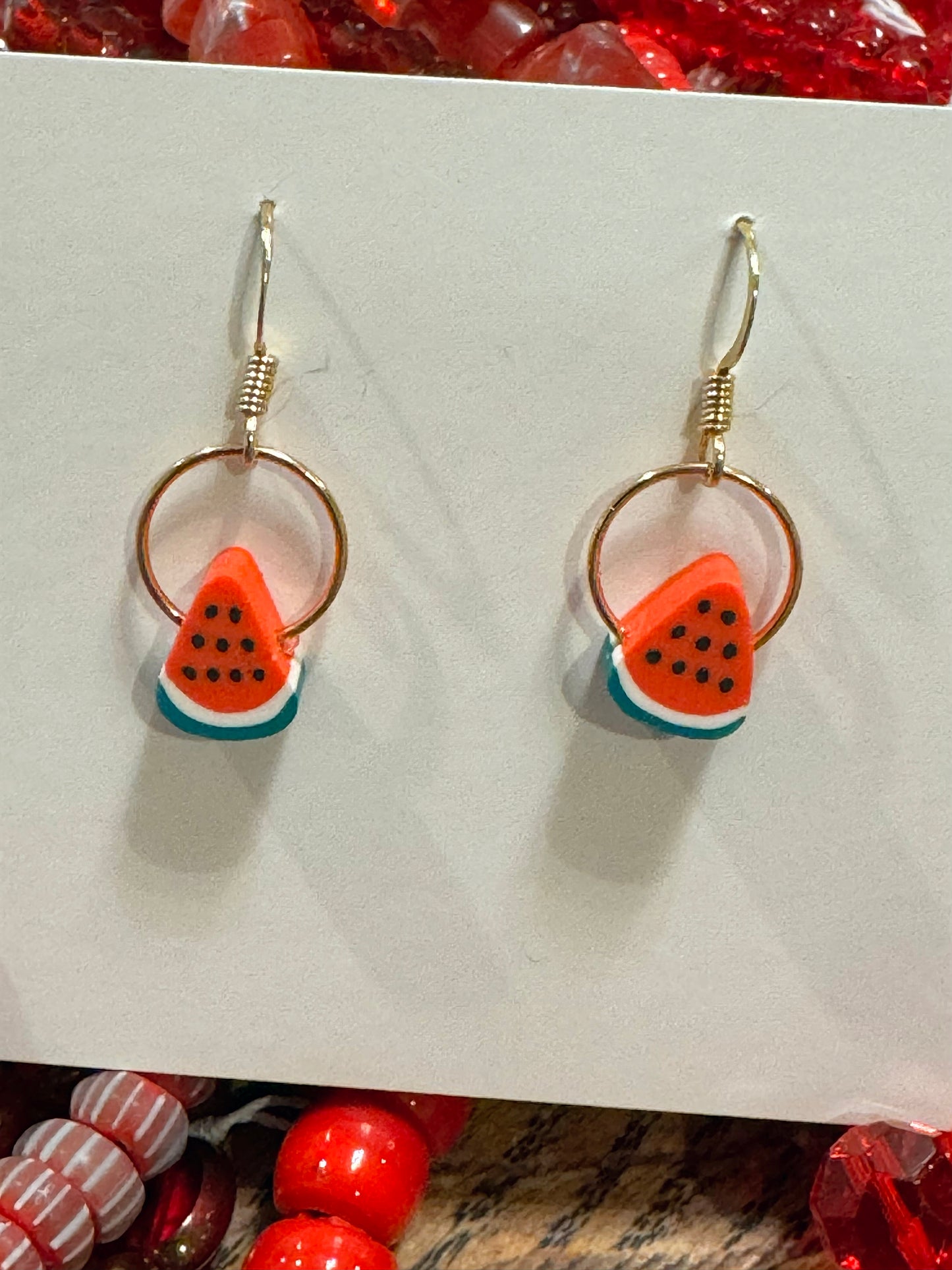 Freedom Melon Earrings