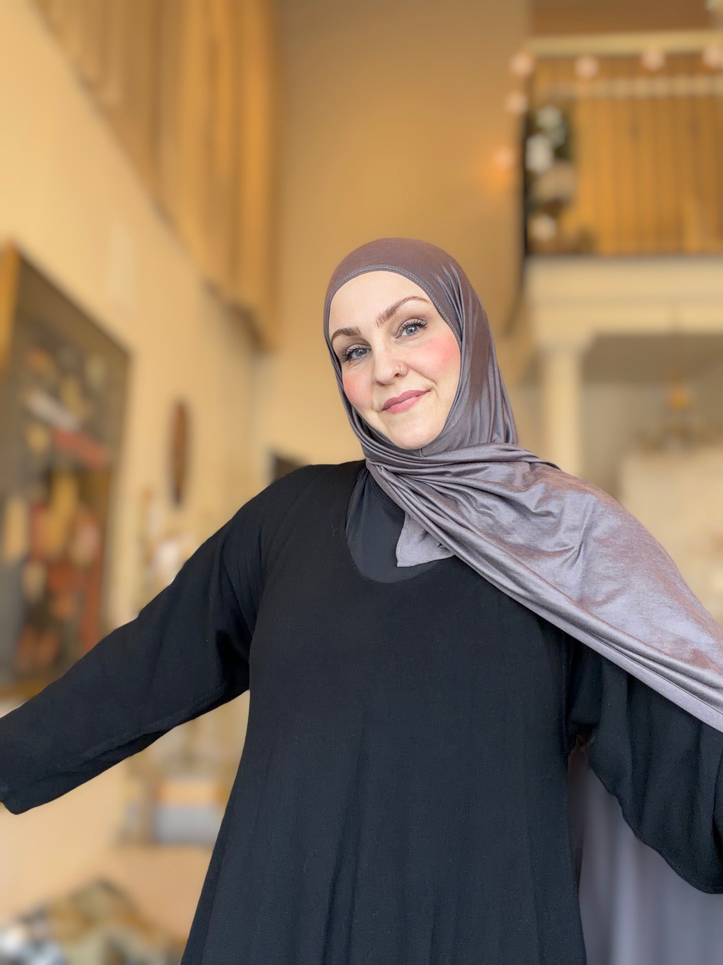 Performance Jersey Hijab: Cocoa Puff