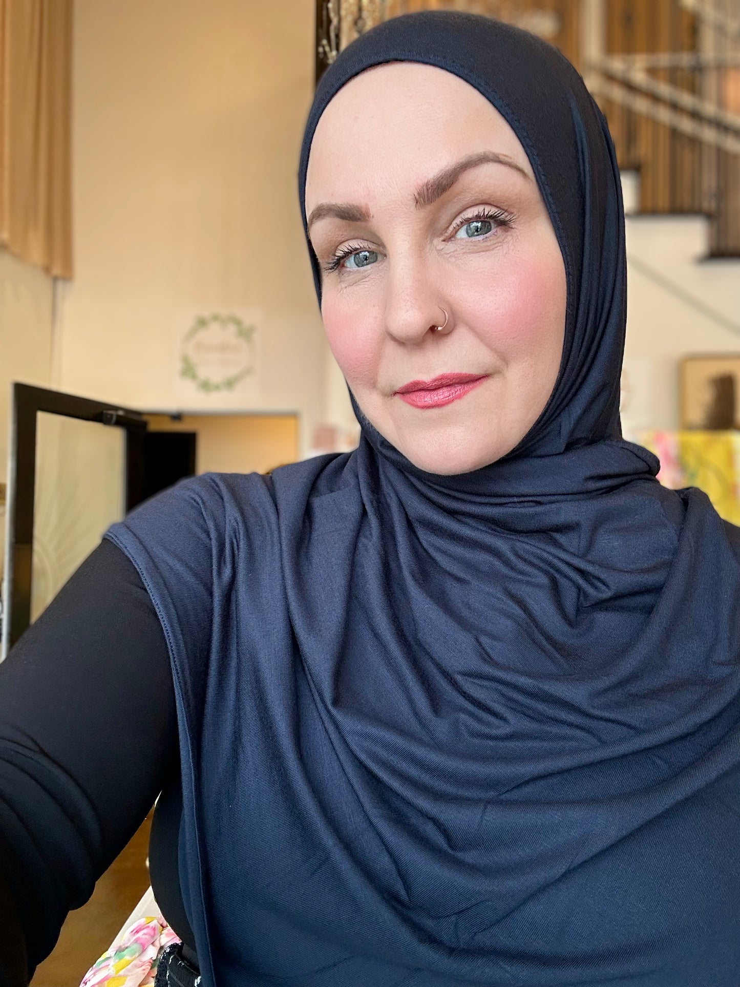 Jersey Hijab: Darkest Midnight