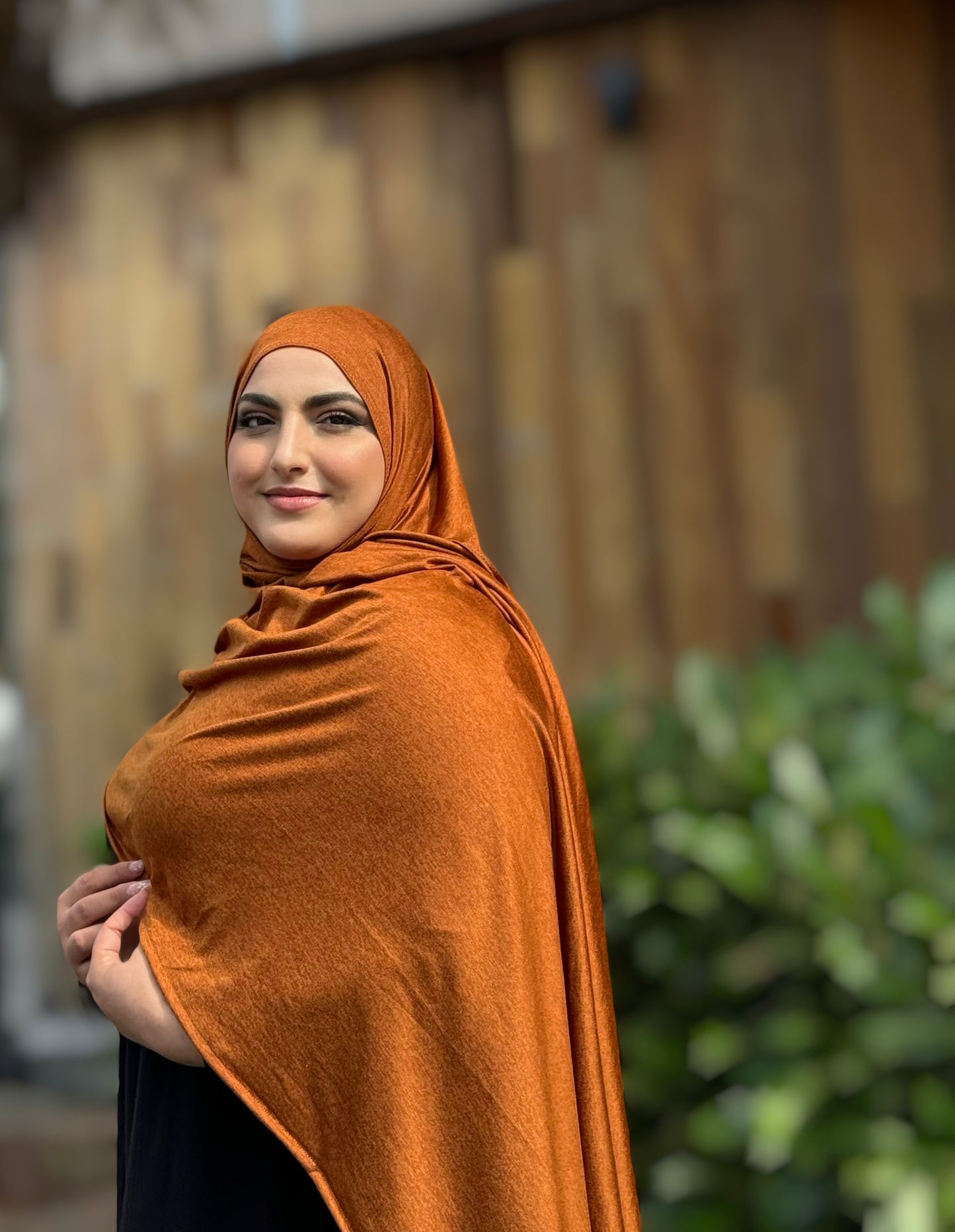 Performance Jersey Hijab: Cinnamon Spice