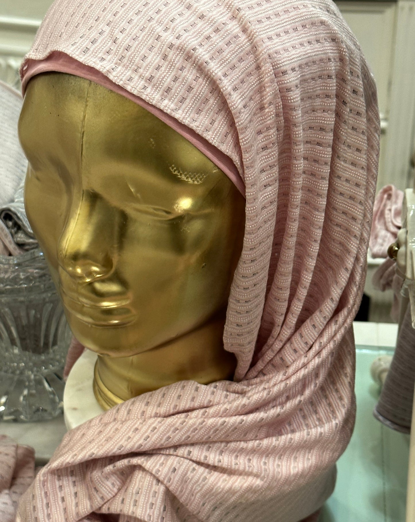Premium Jersey Hijab: Chainlink (9 Colors)