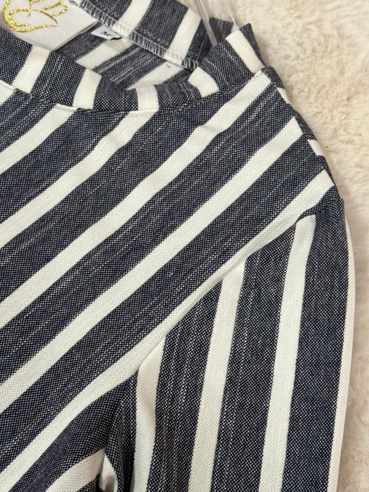 MC Everyday Tunic - Denim & Cream