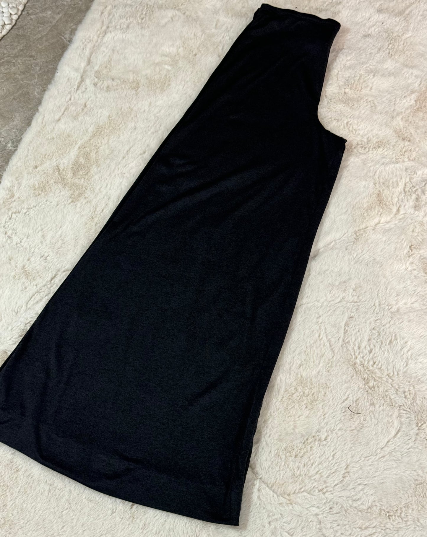 Performance Jersey Palazzo Pant: Smokin Hot Black