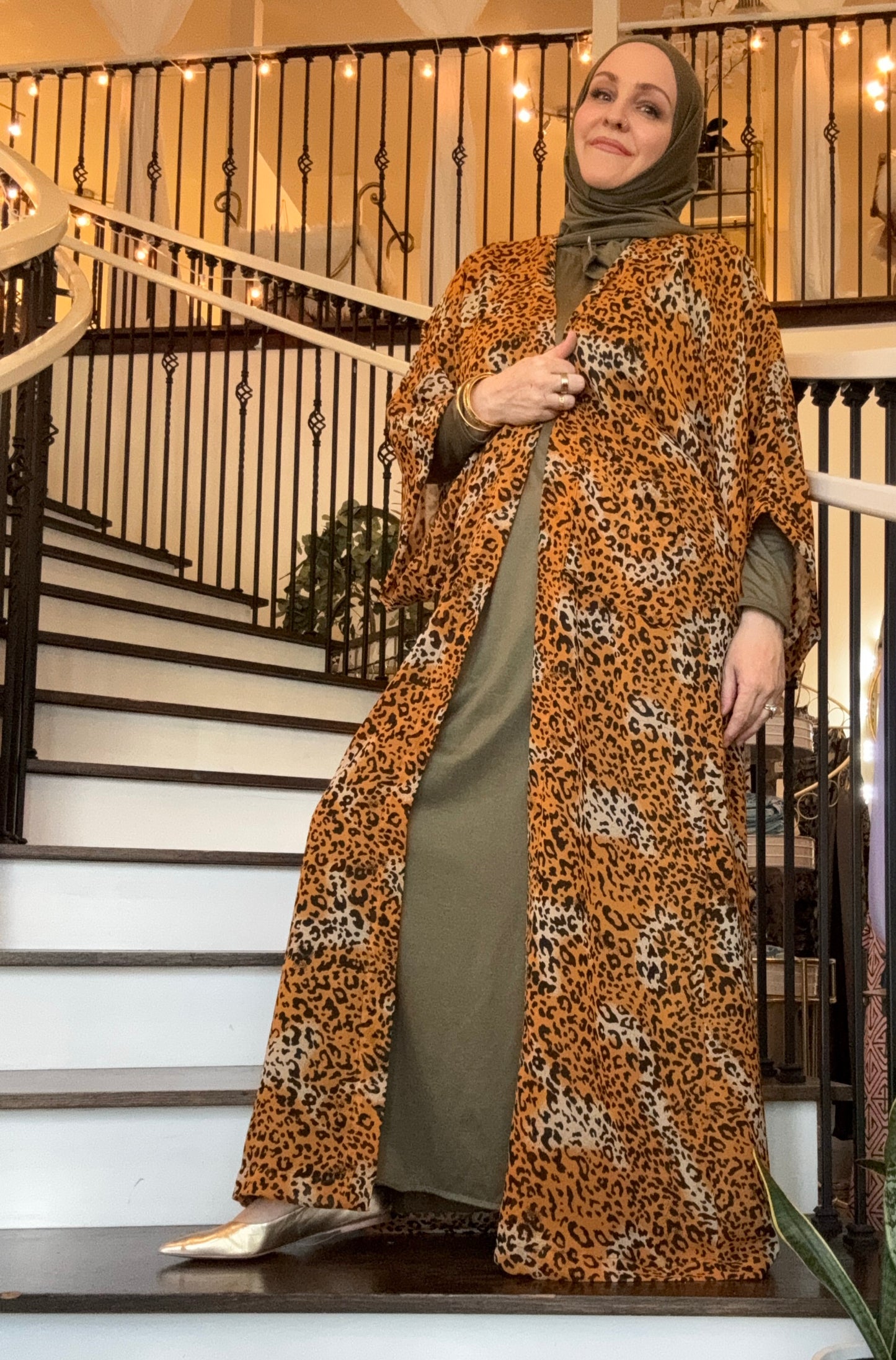 Signature MC Kimono: Flirtatious Feline