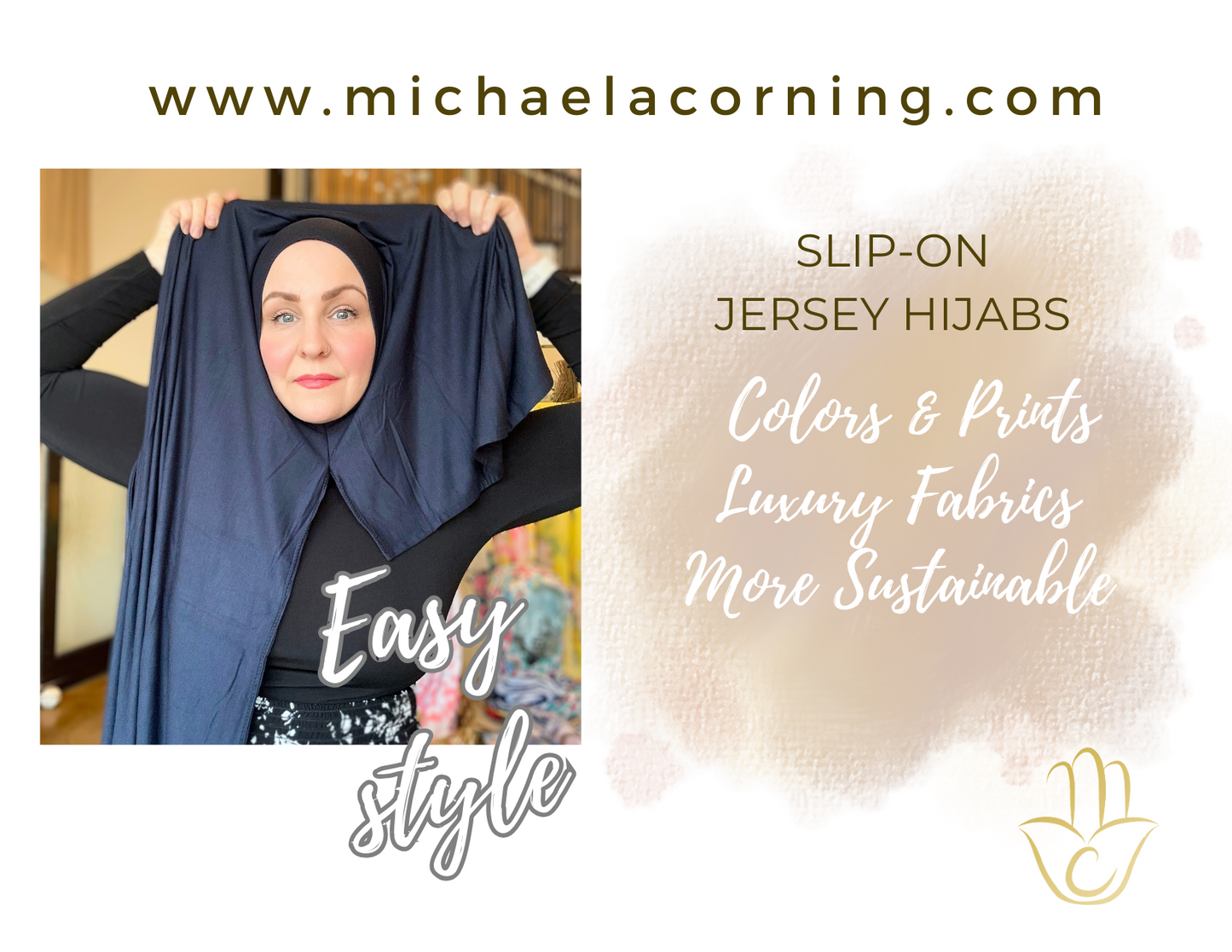 Jersey Hijab: Darkest Midnight