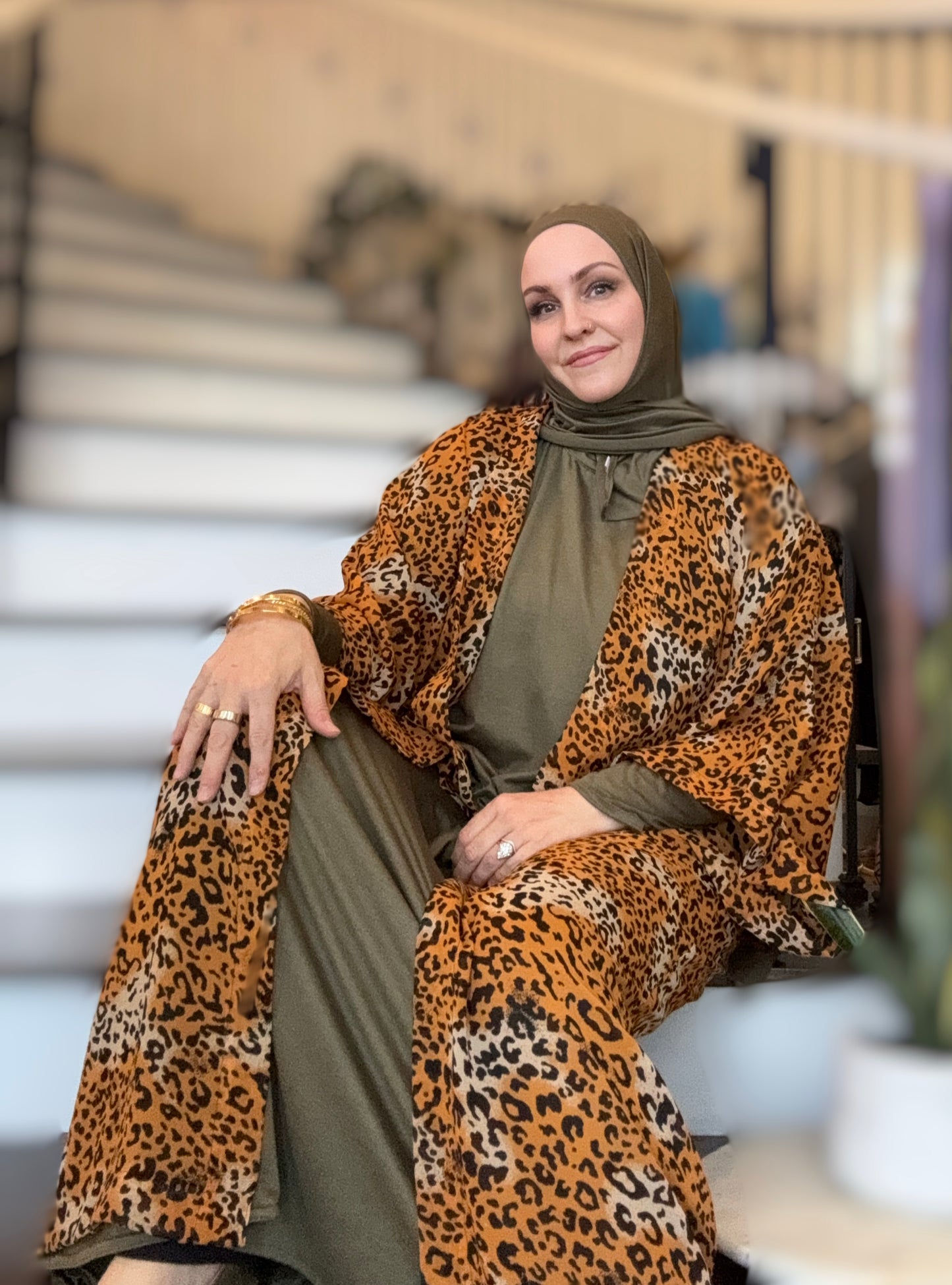 Signature MC Kimono: Flirtatious Feline