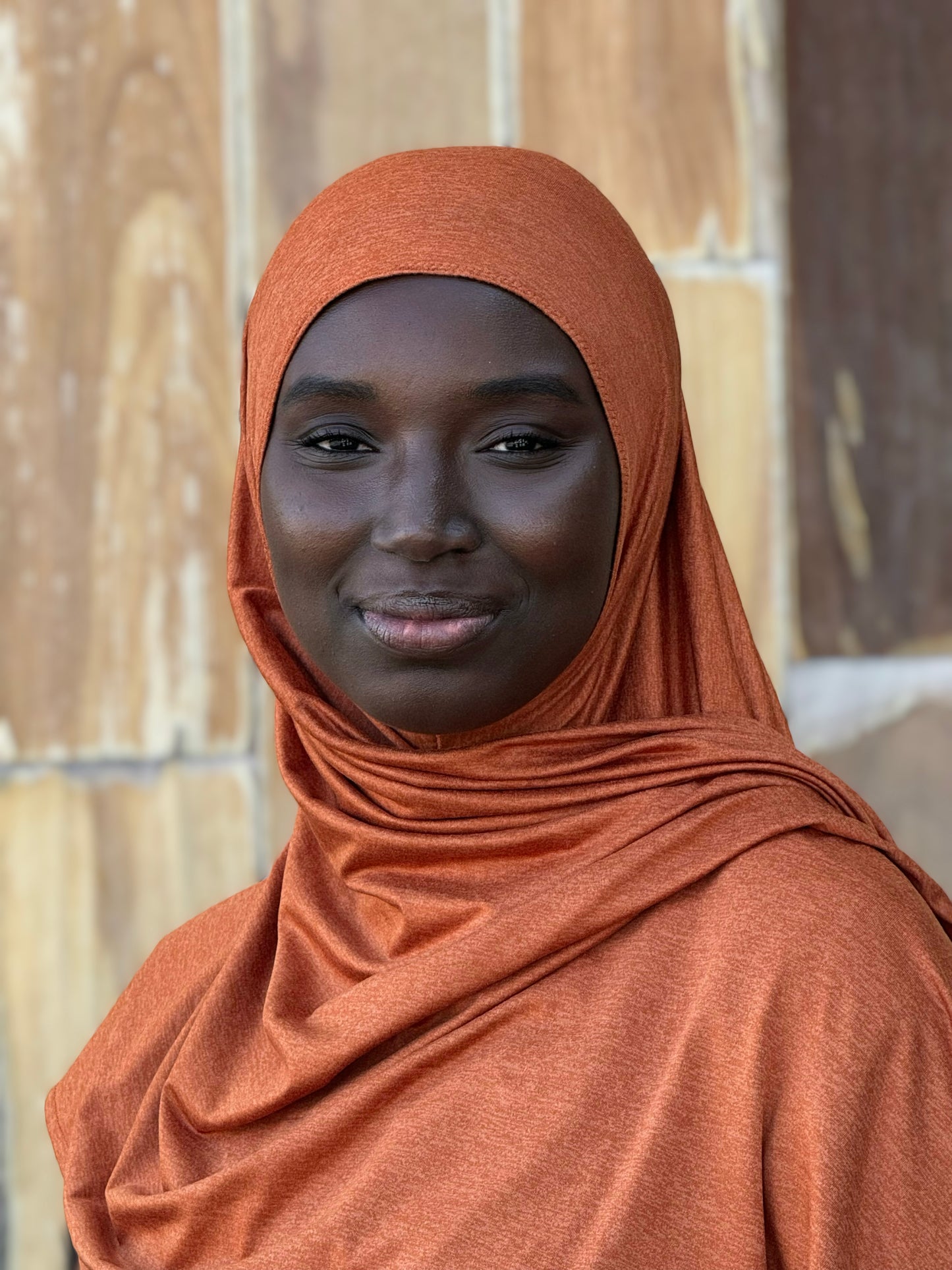 Performance Jersey Hijab: Pumpkin Spice