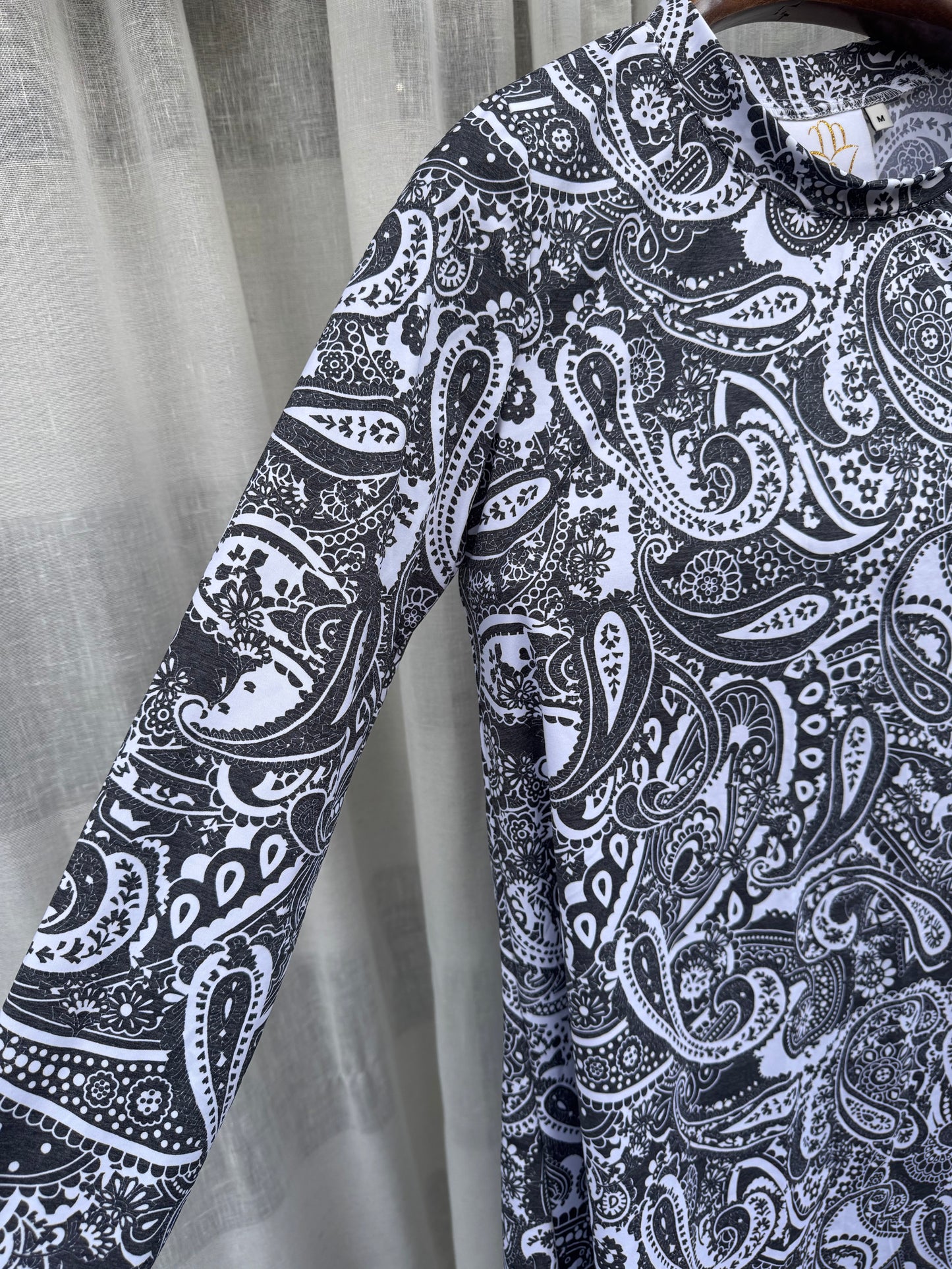 MC Everyday Active Tunic - Paisley Noir
