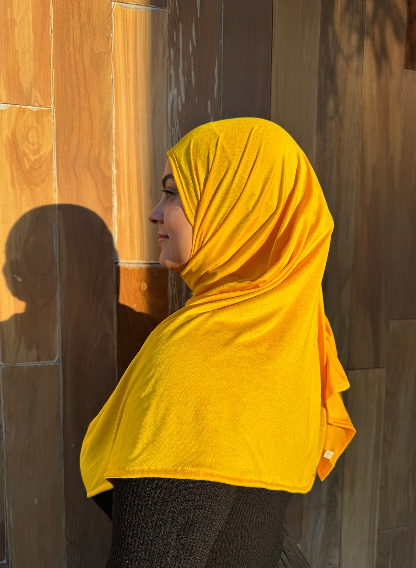 Performance Jersey Hijab: Sunflower