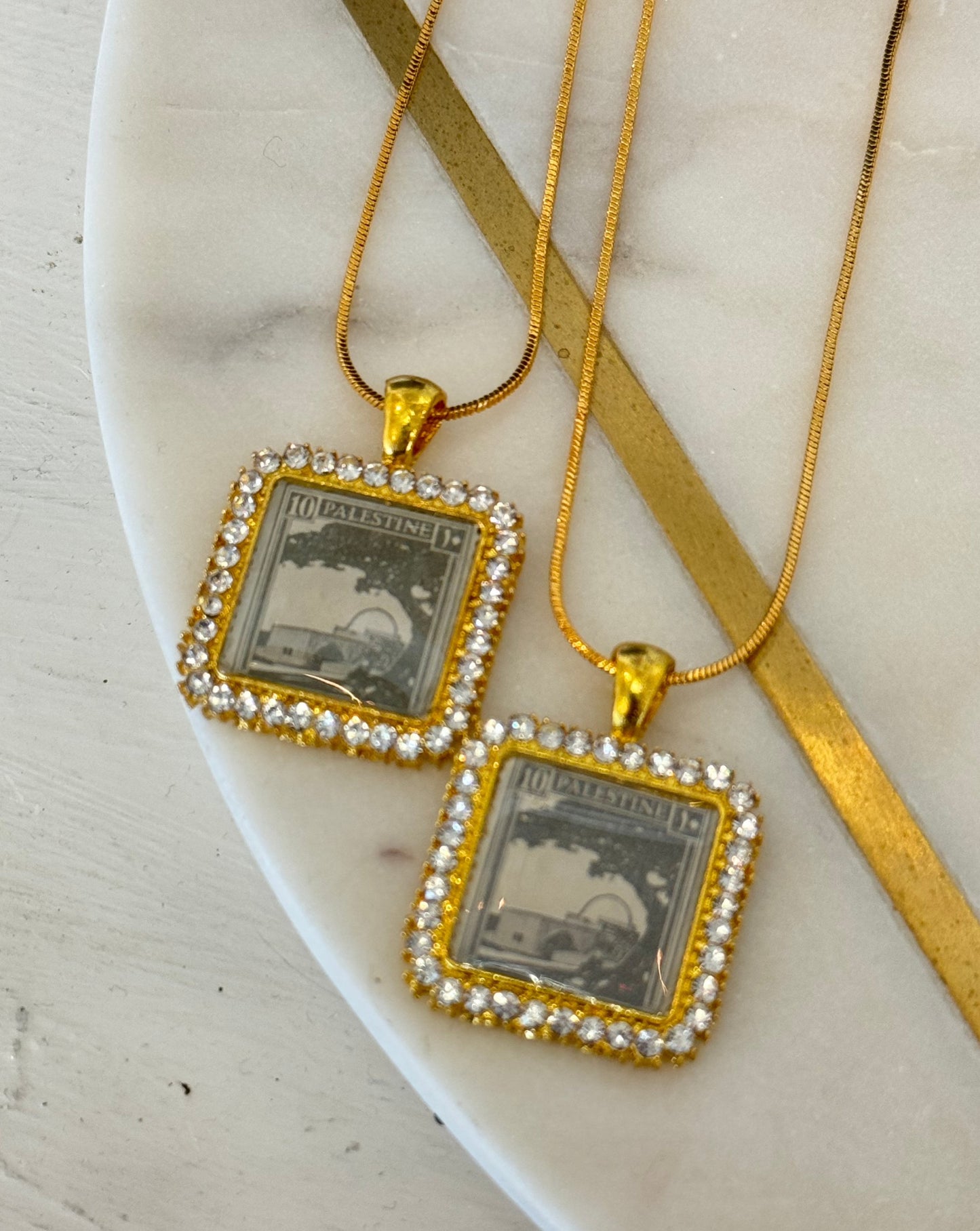 Historic Palestine Necklace: Dome of The Rock