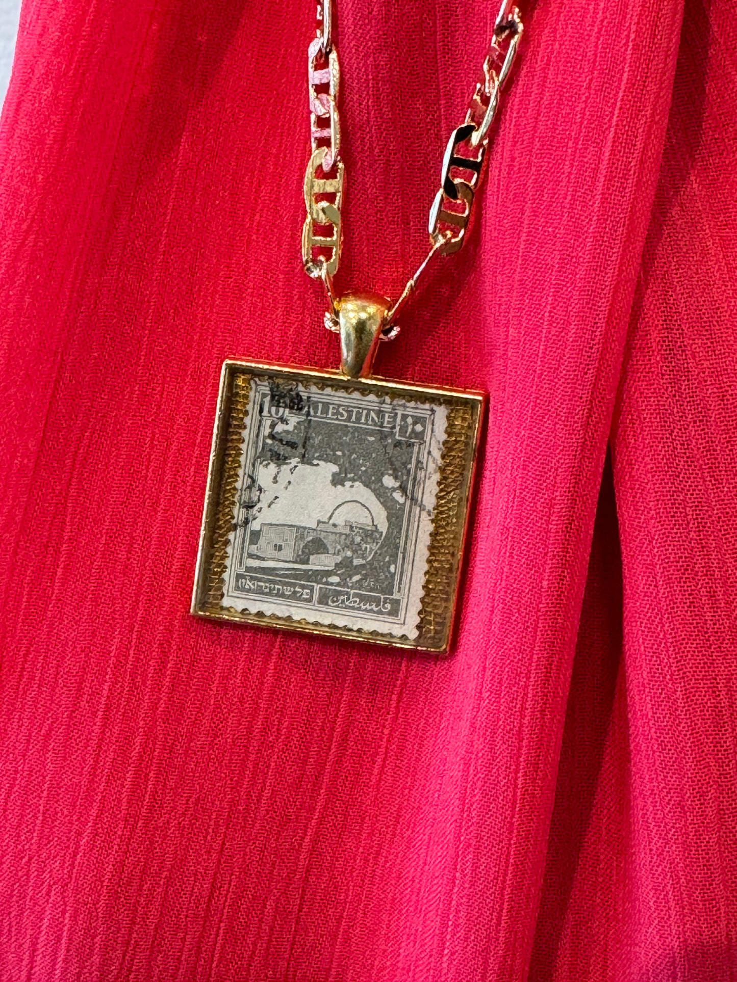 Historic Palestine Necklace: Dome of The Rock