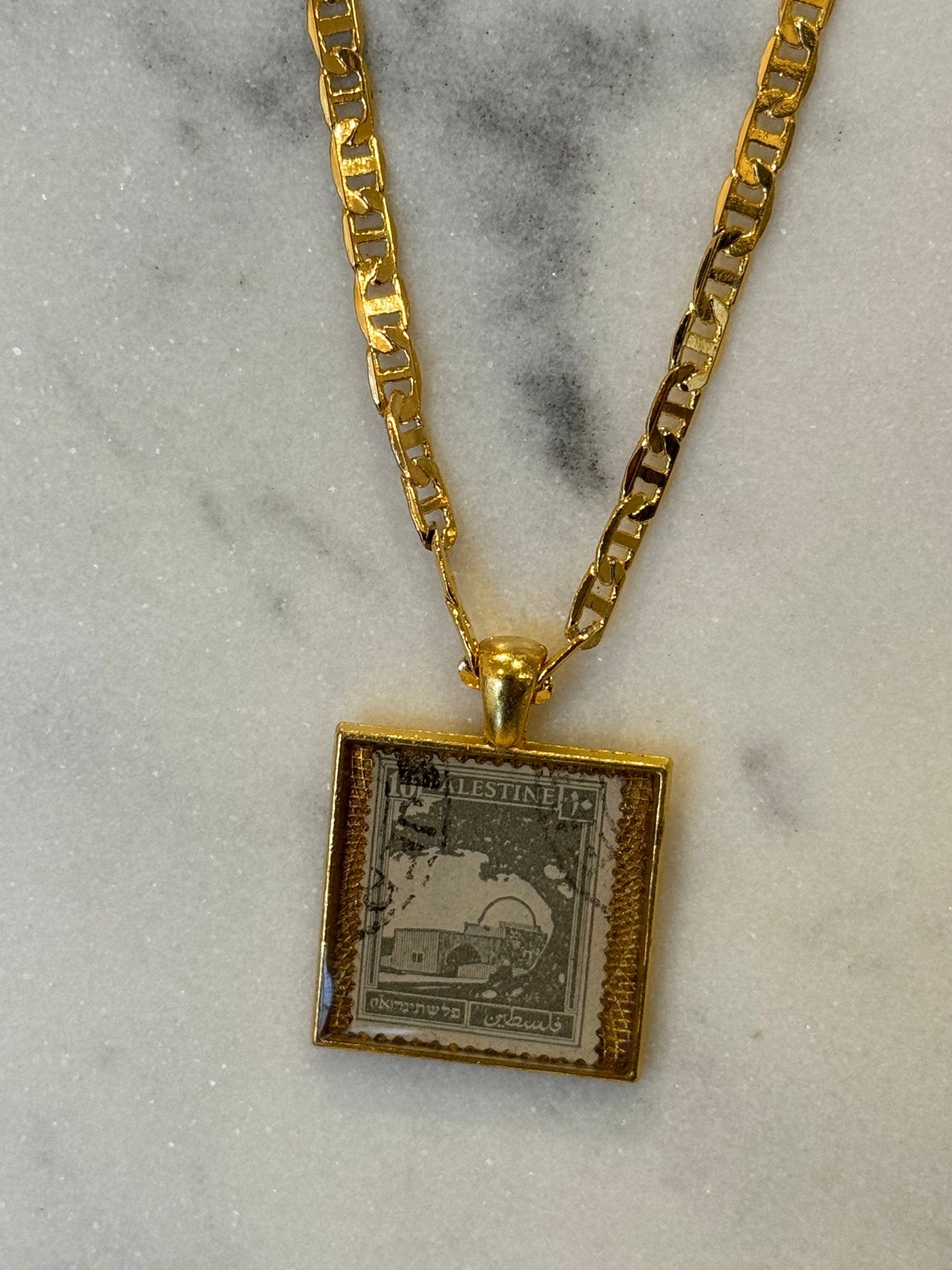 Historic Palestine Necklace: Dome of The Rock