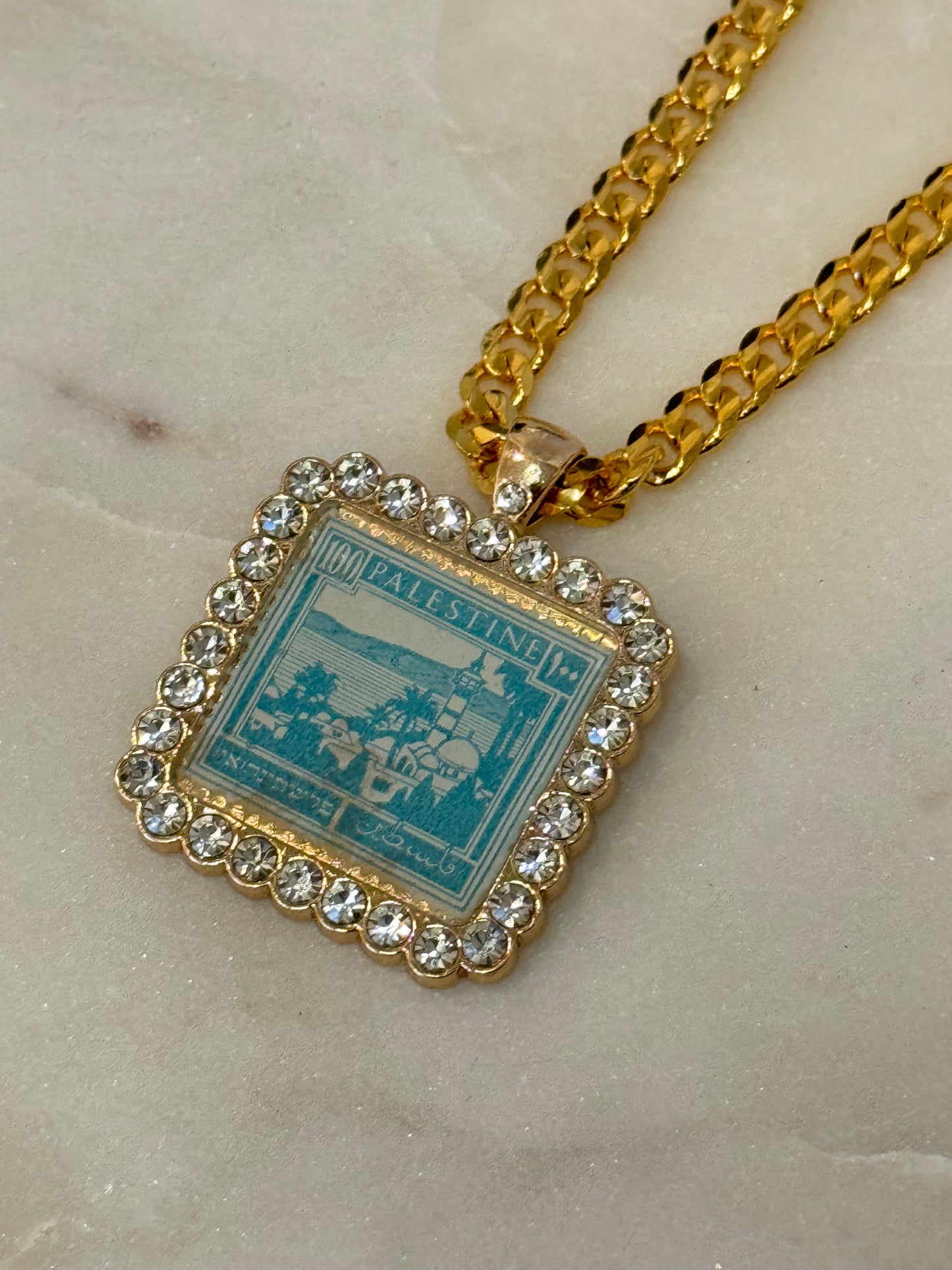 Historic Palestine Necklace: Scenic View