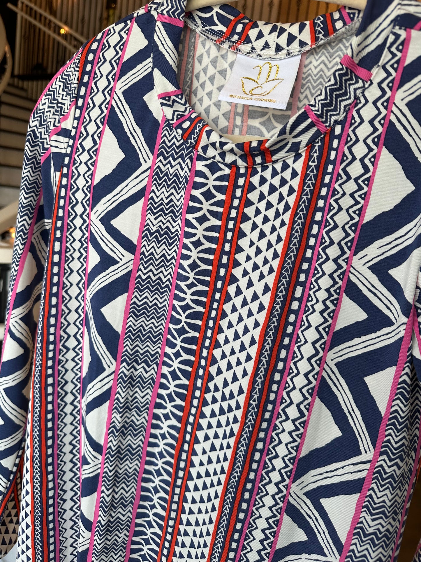 MC Essential Tunic - Imperial Zig Zag