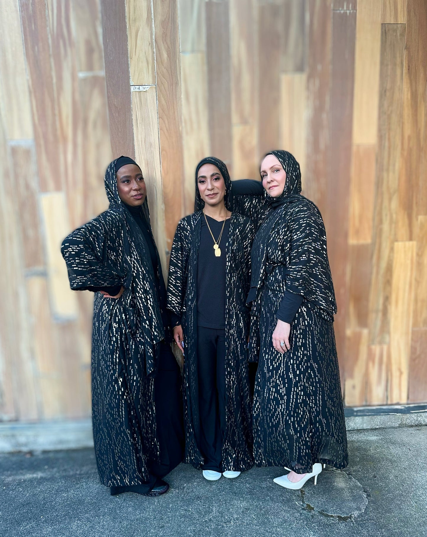 Signature MC Kimono: Black & Gold Royalty