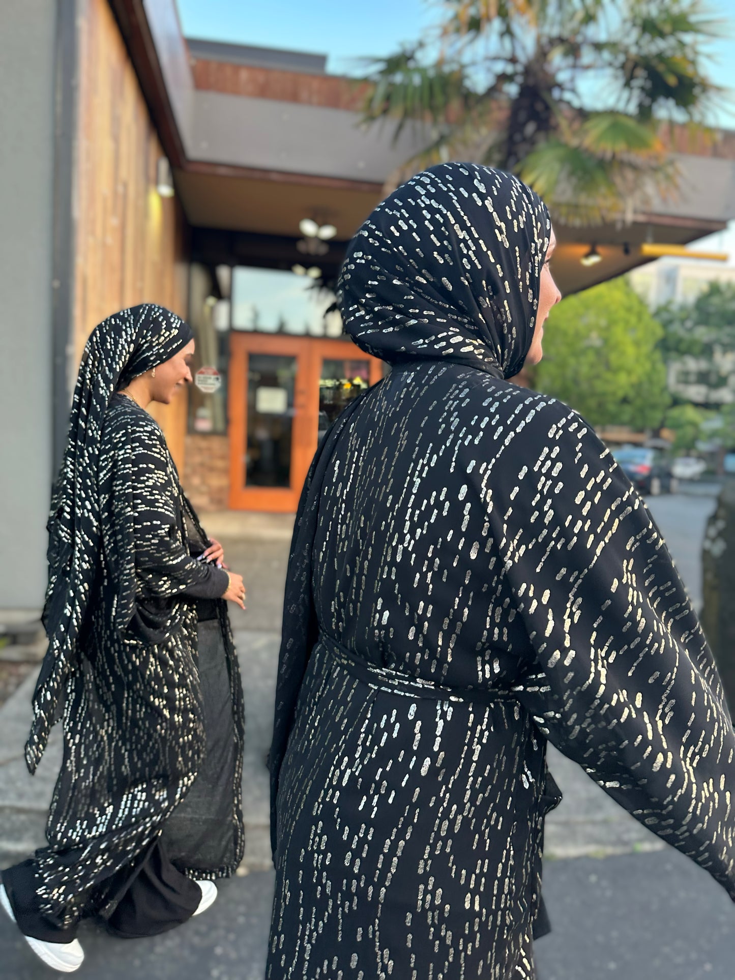 Signature MC Kimono: Black & Gold Royalty