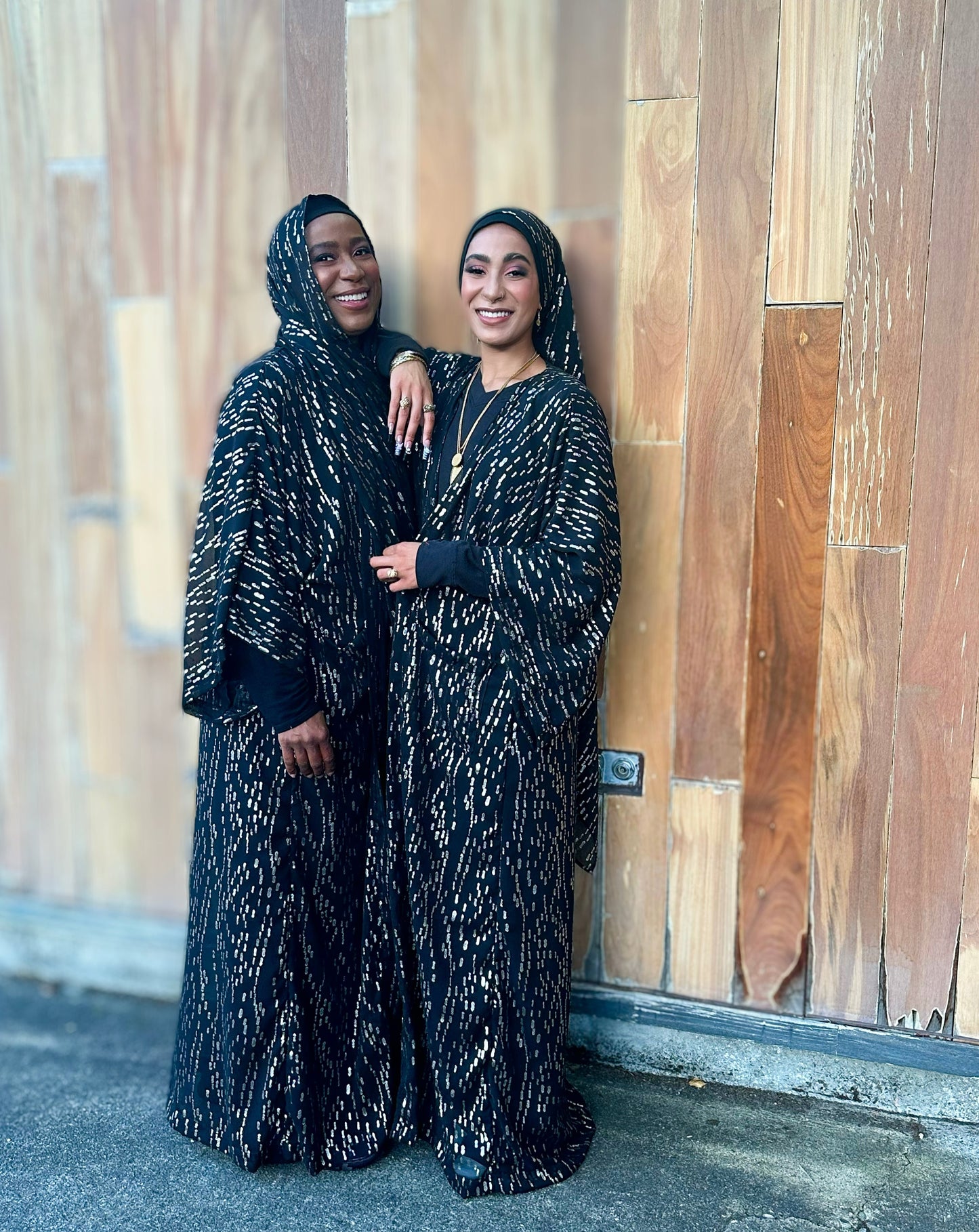 Signature MC Kimono: Black & Gold Royalty