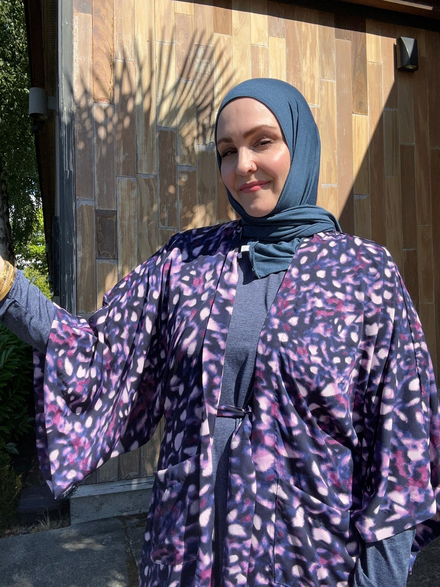 Signature MC Kimono: Purple Ferrasha
