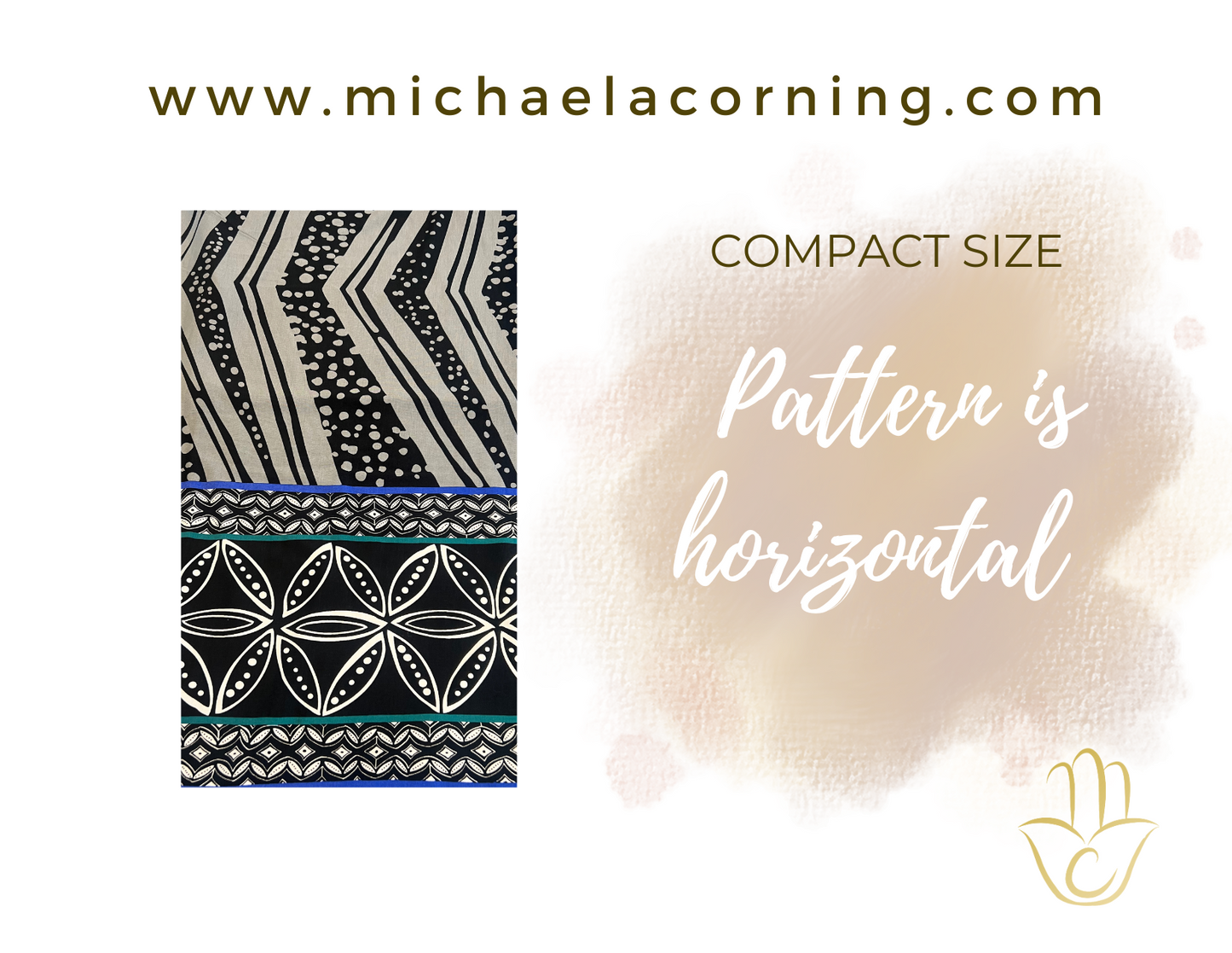 Printed Jersey Hijab: Tausala Island Beauty