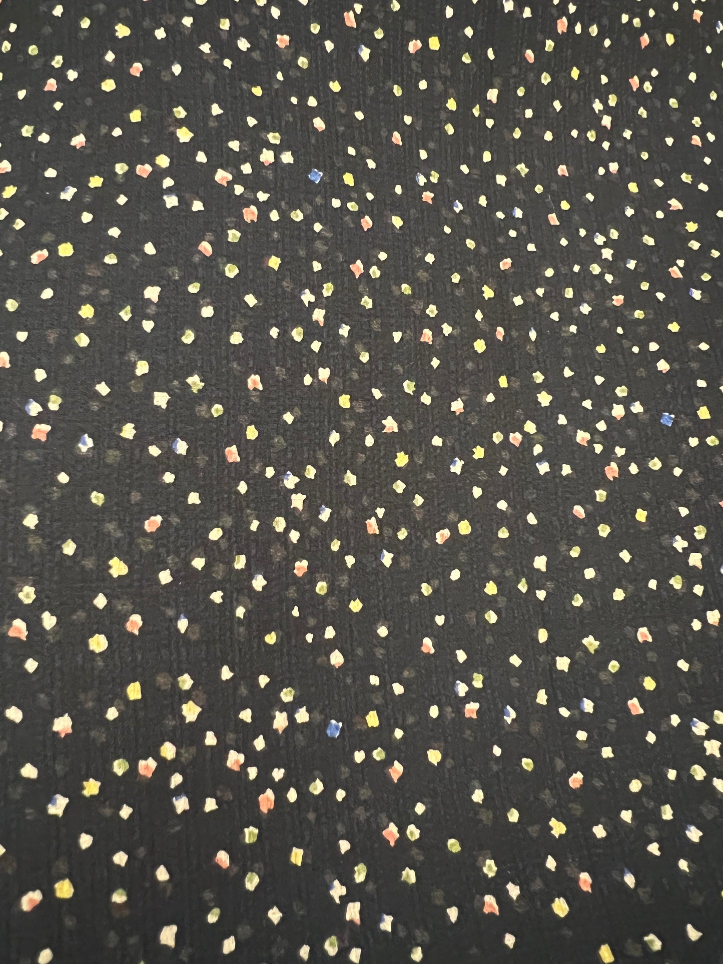 Crinkle Chiffon Hijab: Midnight Funfeti Sprinkles