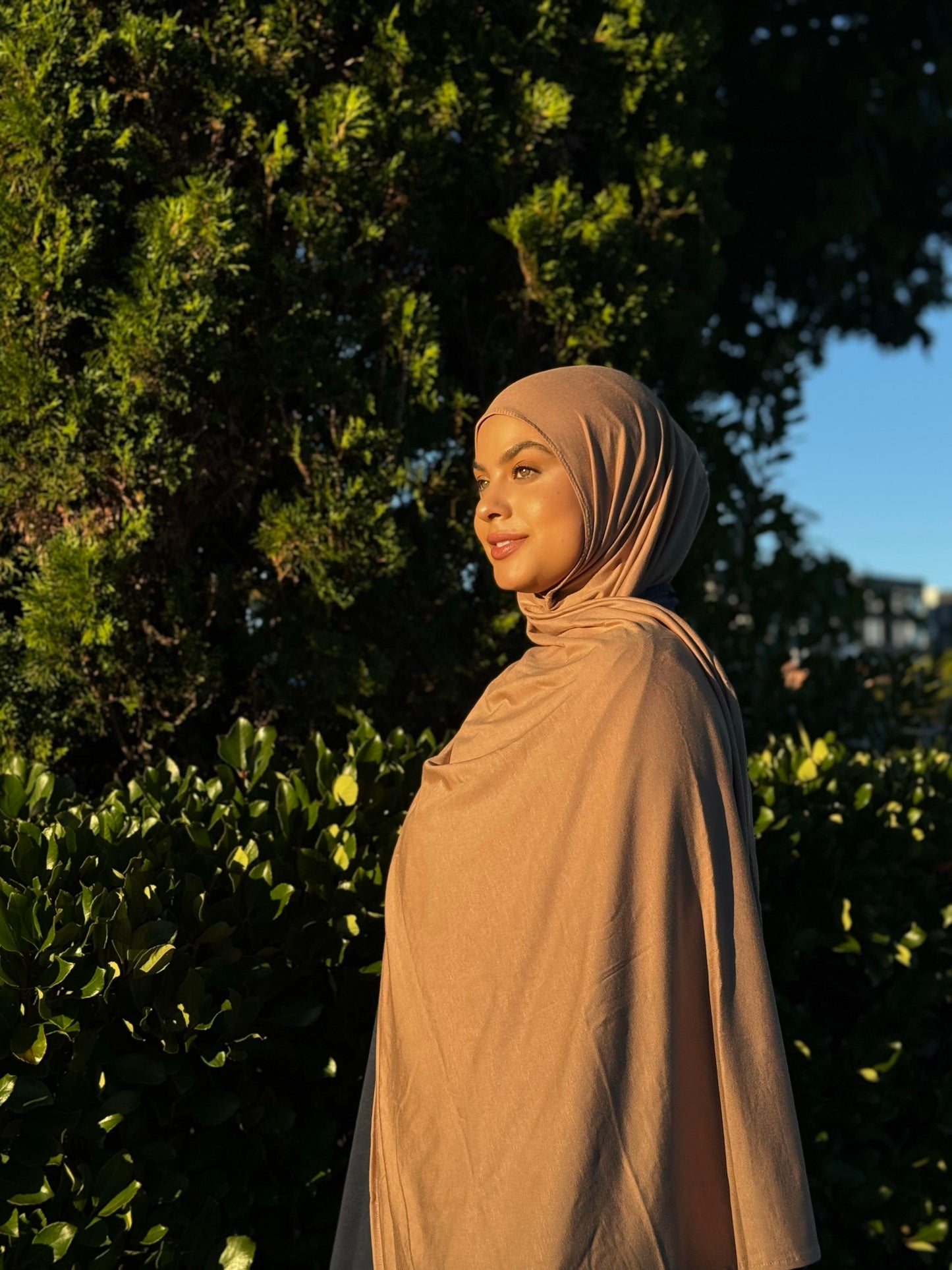 Jersey Hijab: Cafe Latte