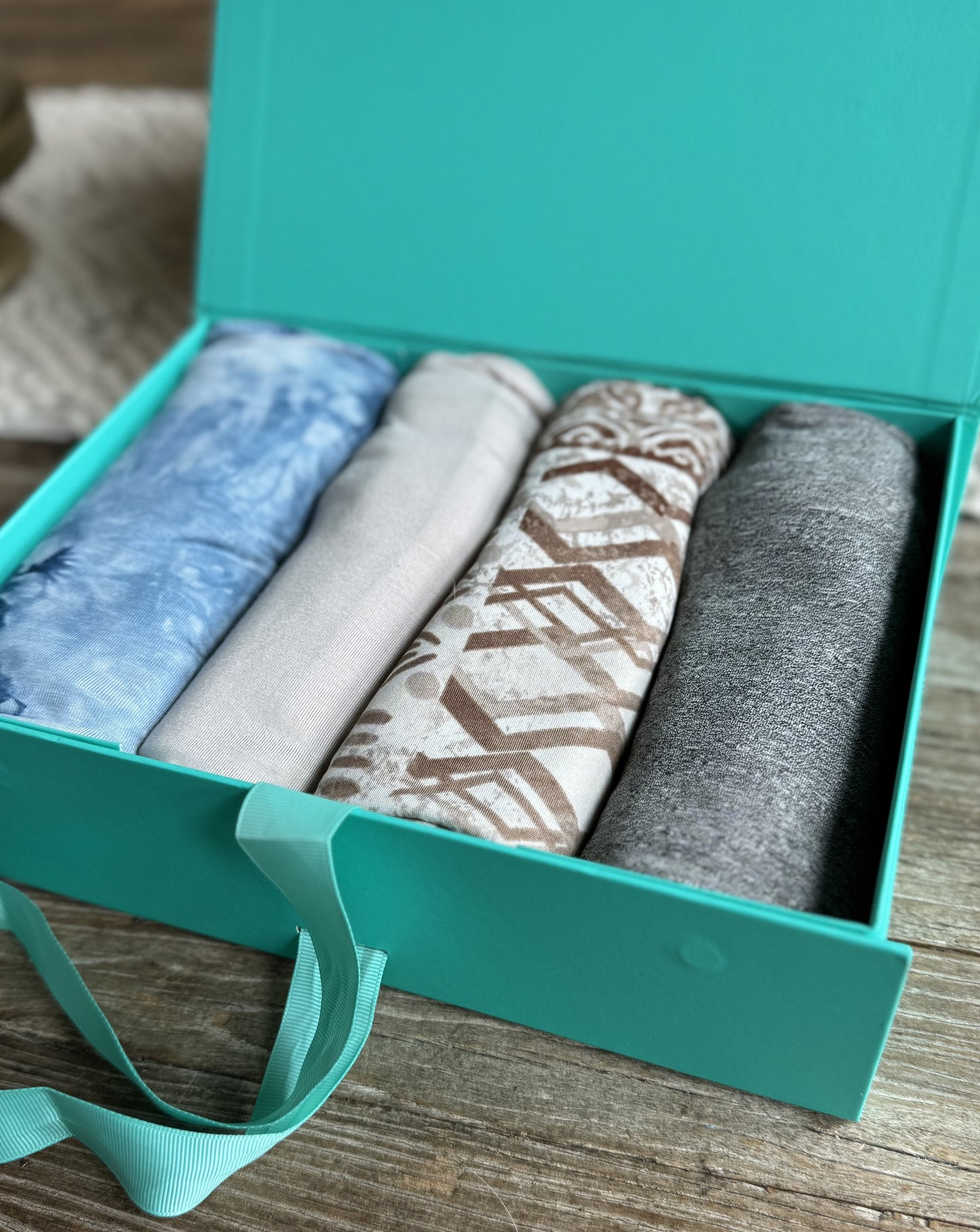 Jersey Hijab Box Set: Spring Cool Tones