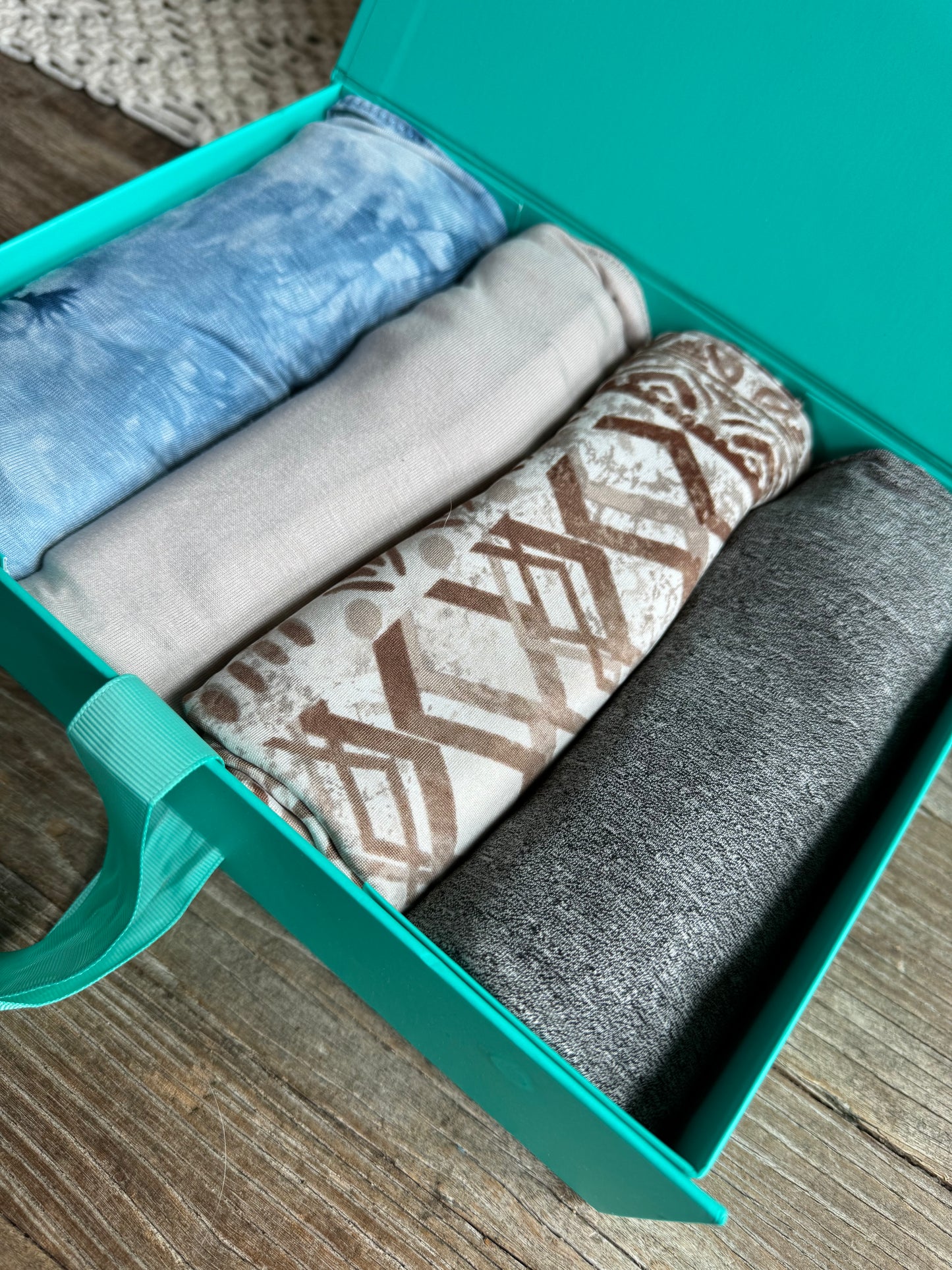 Jersey Hijab Box Set: Spring Cool Tones