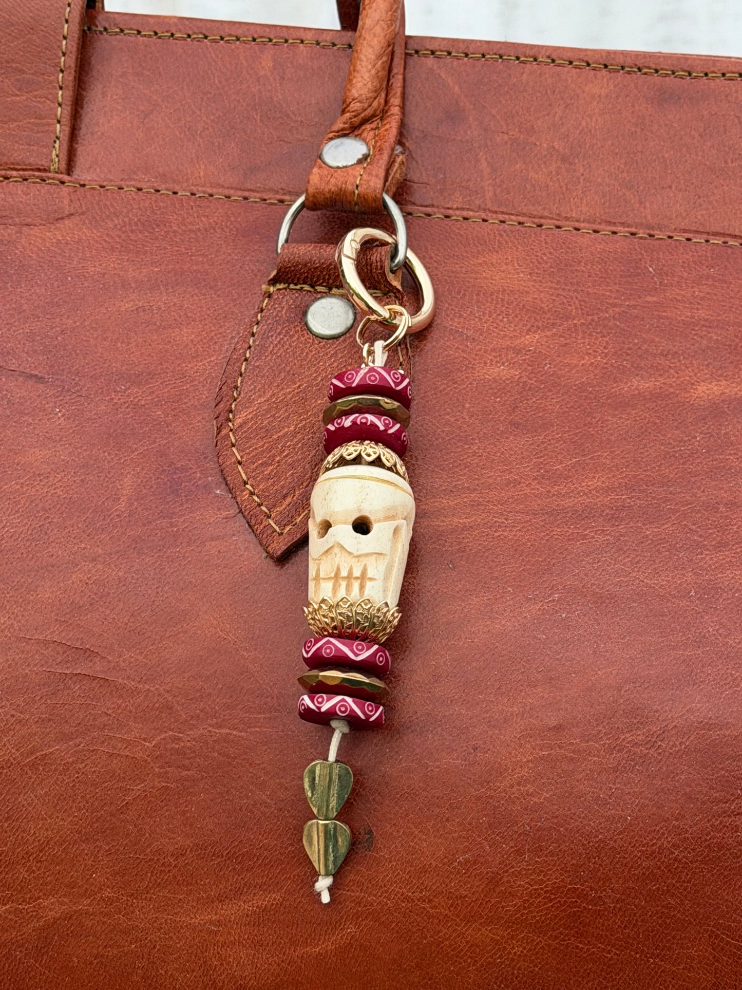 The Defiance She Carries — Handmade Bag Jewelry