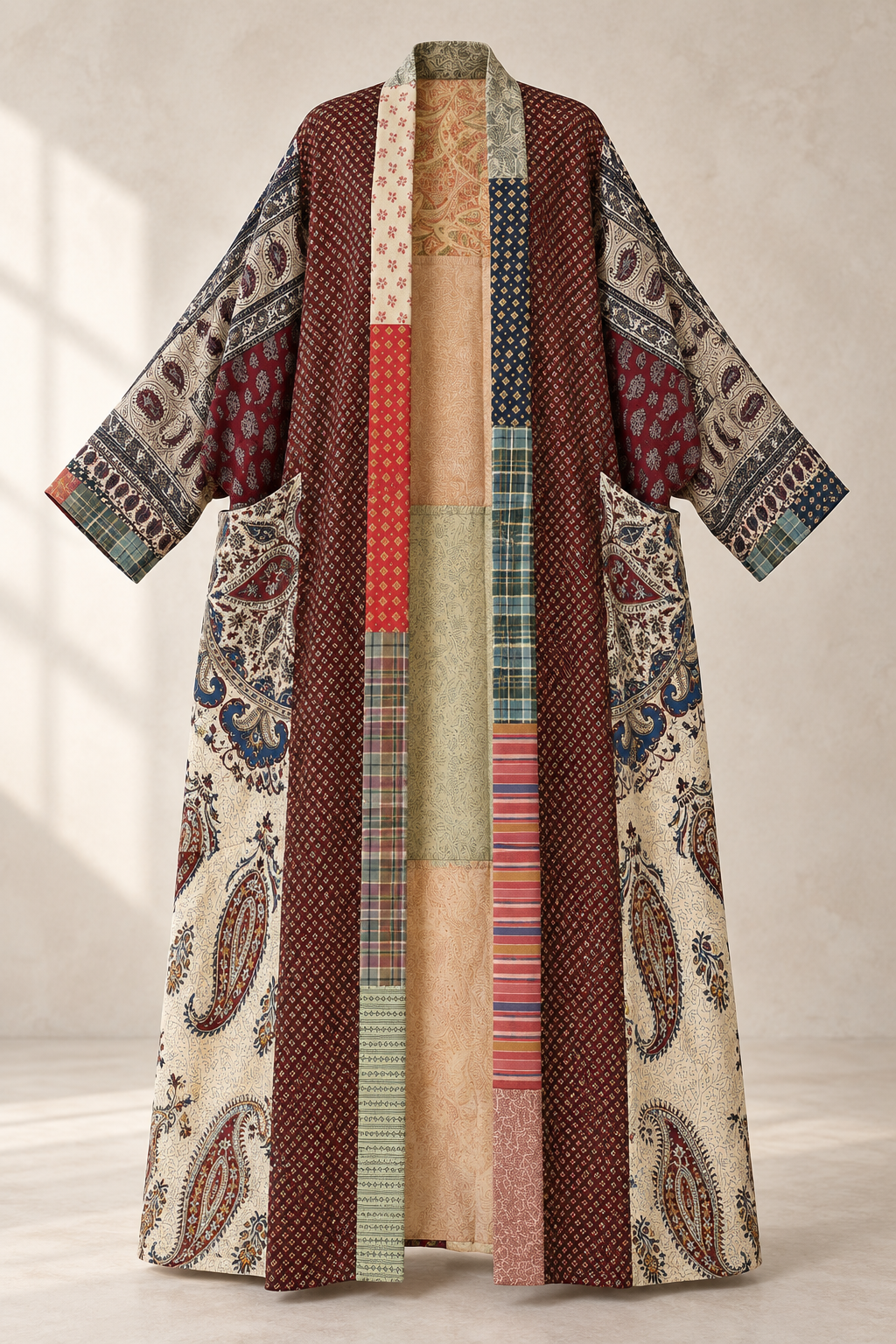Up-cycled Pocket Anorak Abaya - Persian Heirloom