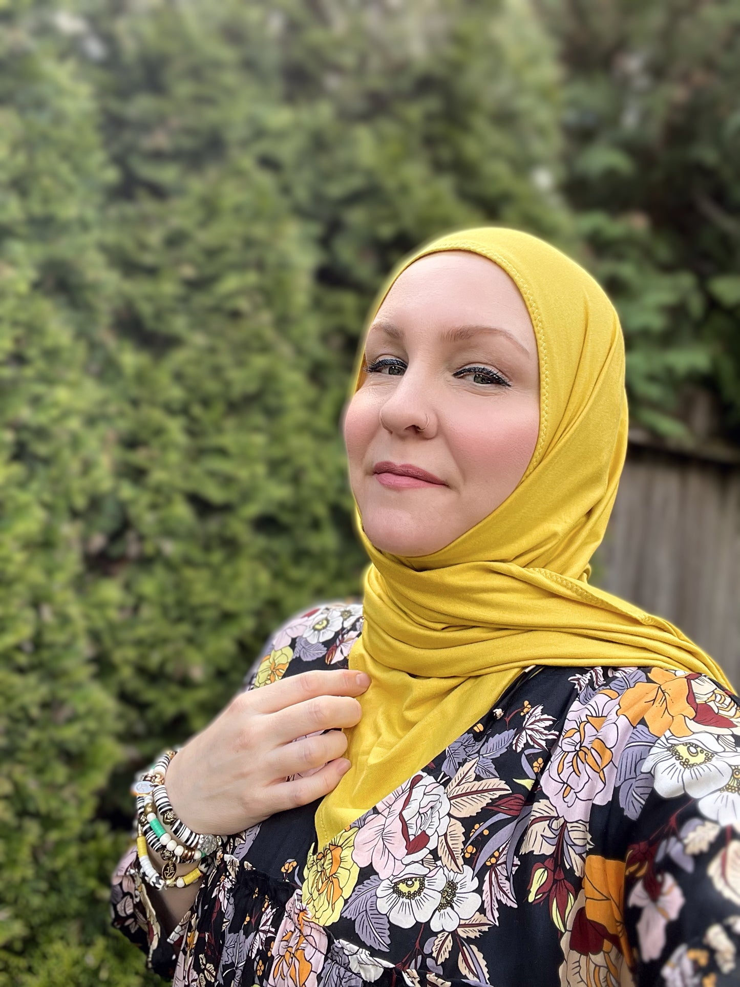Jersey Hijab: Citron
