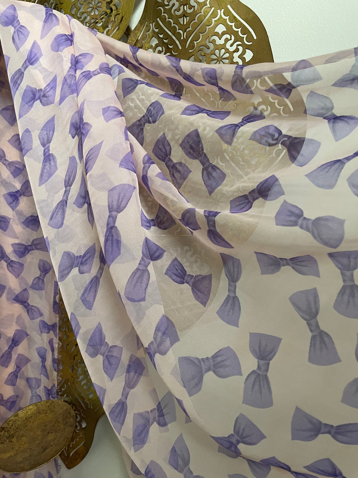 Chiffon Hijab: Bow-Tie-Full