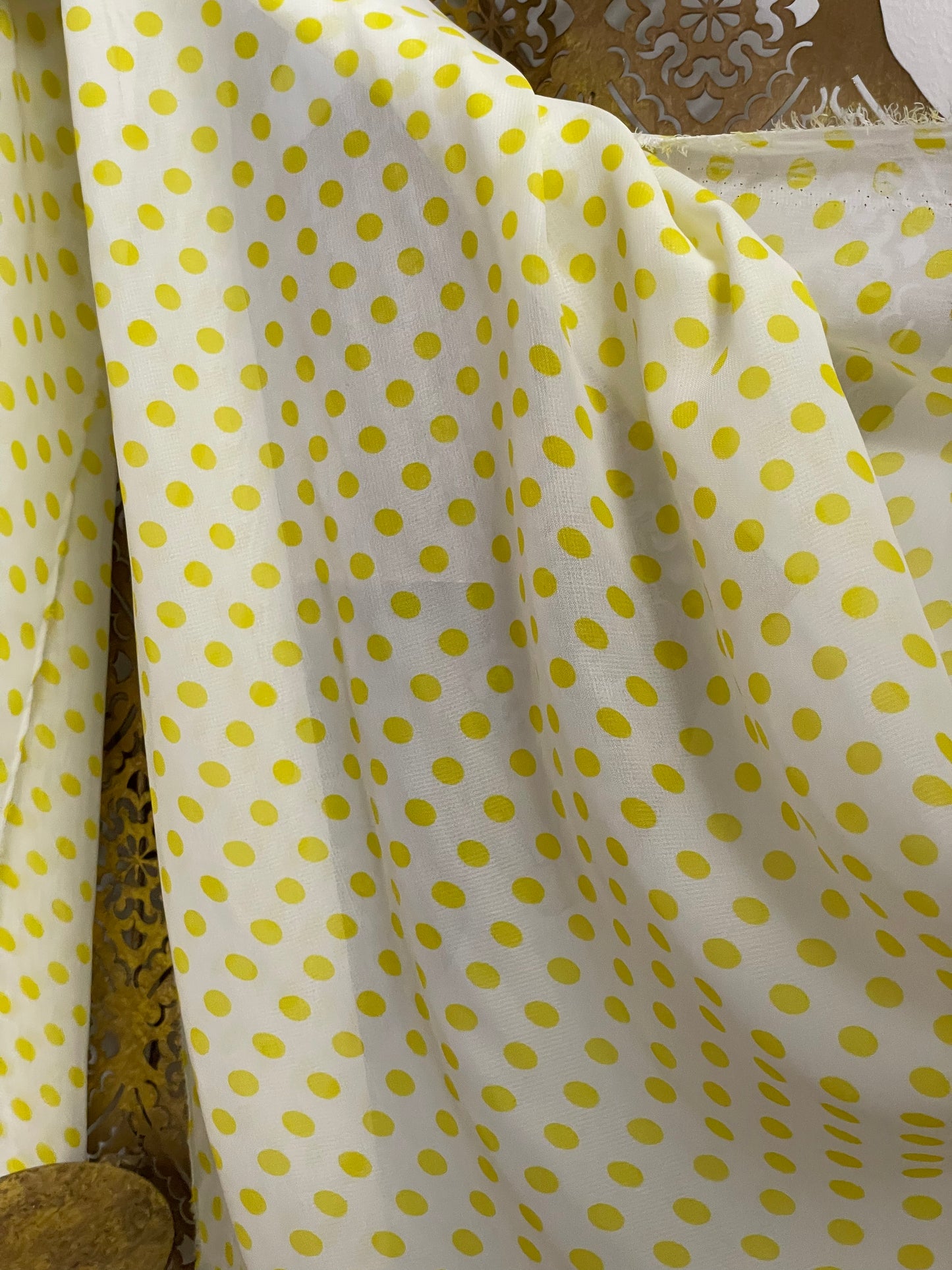 Chiffon Hijab: Lemon Drops