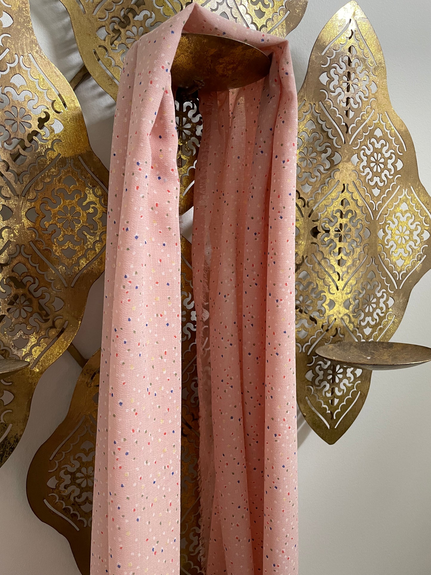Crinkle Chiffon Hijab: Funfeti Sprinkles