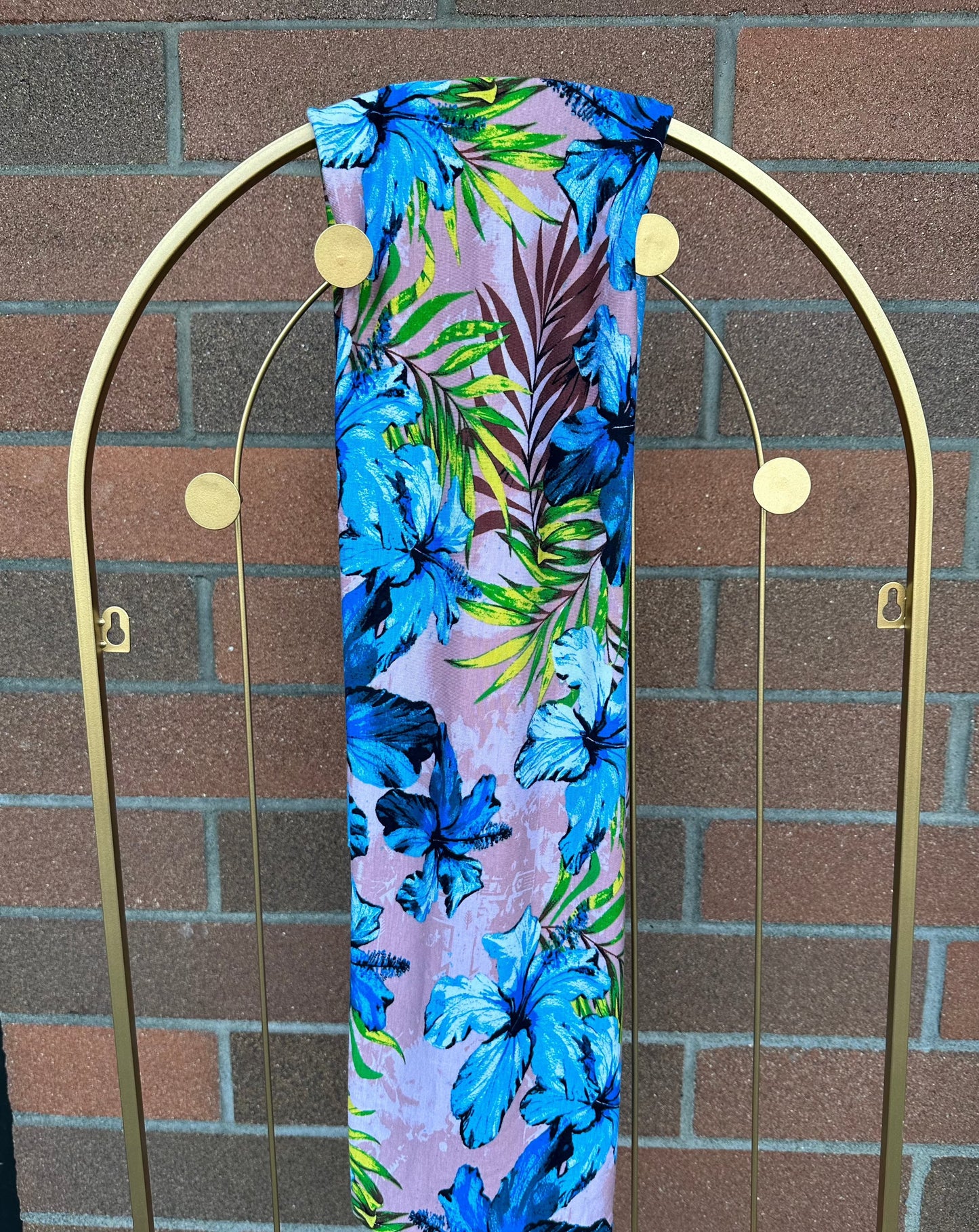 Printed Jersey Hijab: Hawaii Honeymoon
