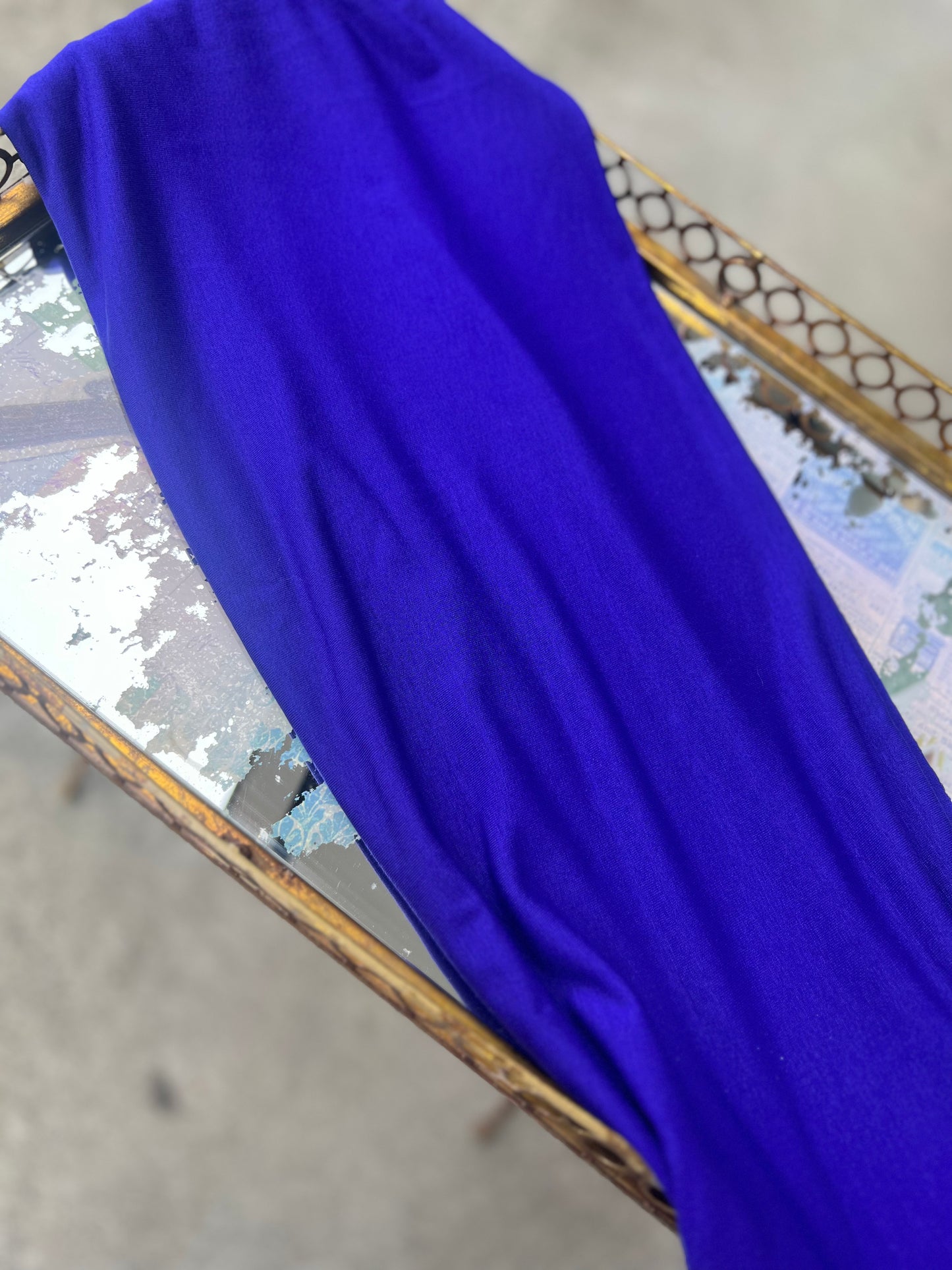 Jersey Hijab: Indigo