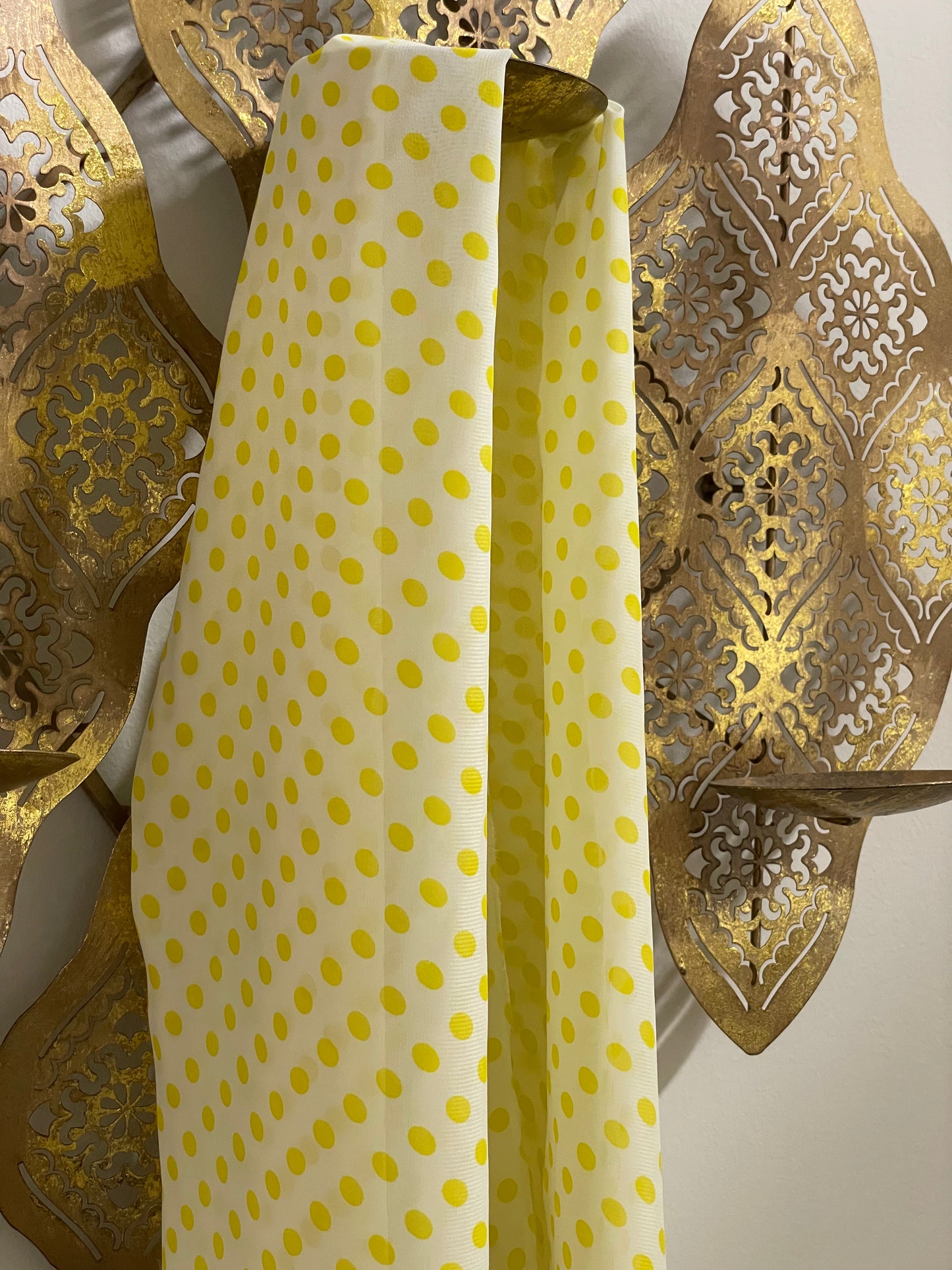 Chiffon Hijab: Lemon Drops